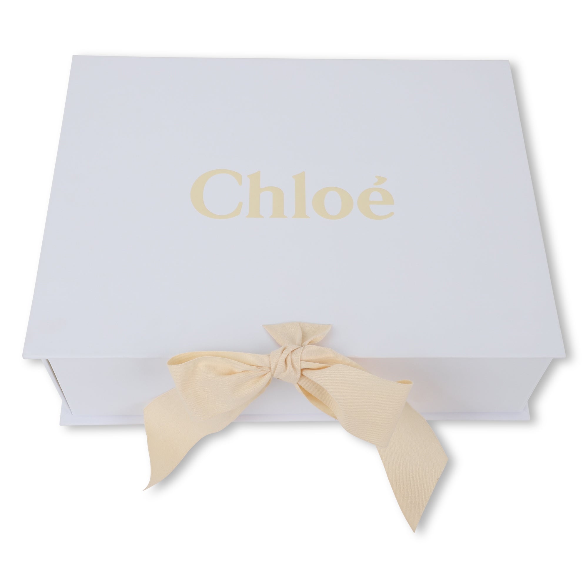 Pink Cotton Sleepsuit and Blanket Gift Set with Embroidered Logo Chloé