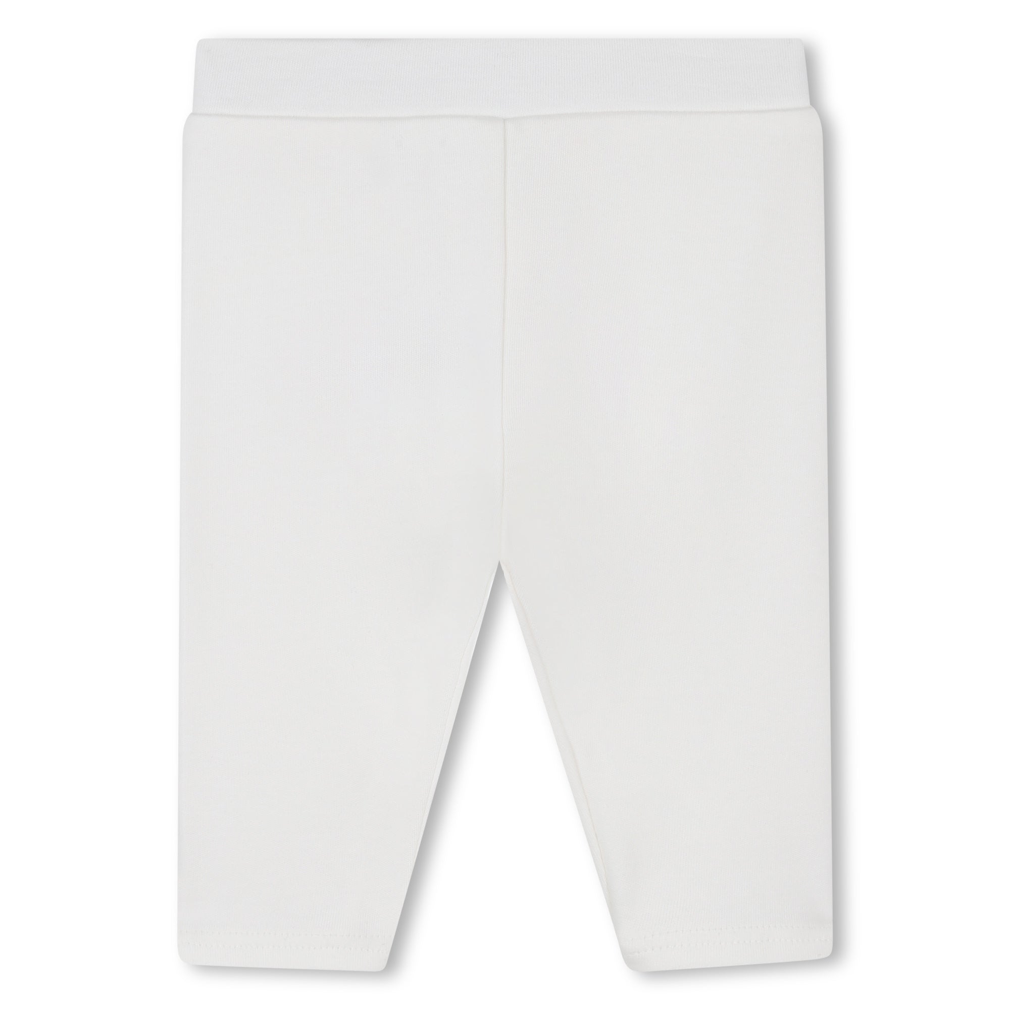 Organic Cotton Baby Dress and Leggings Set with Embroidered Detailing