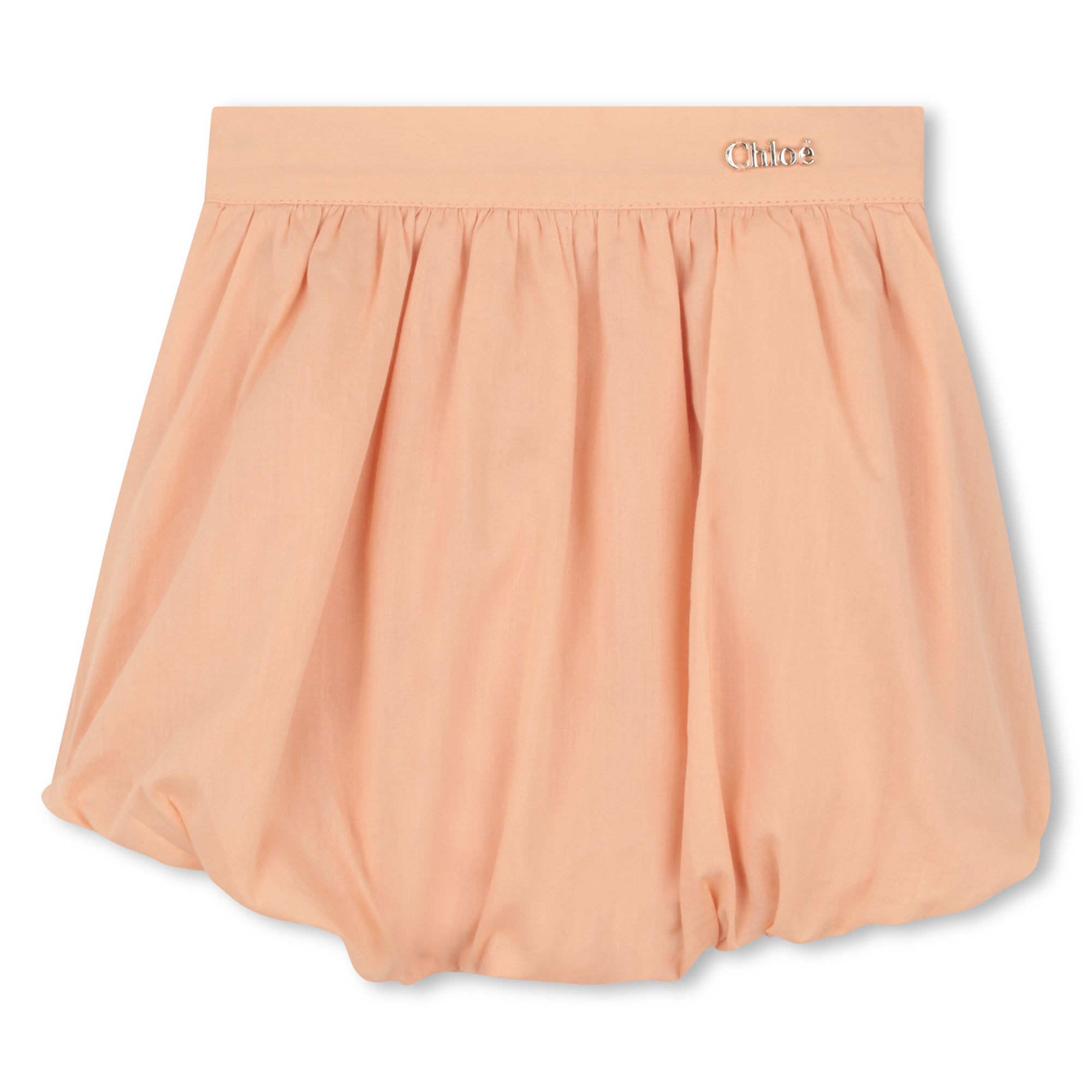 Organic Percale Top and Bloomers Set with Floral Embroidery Chloe