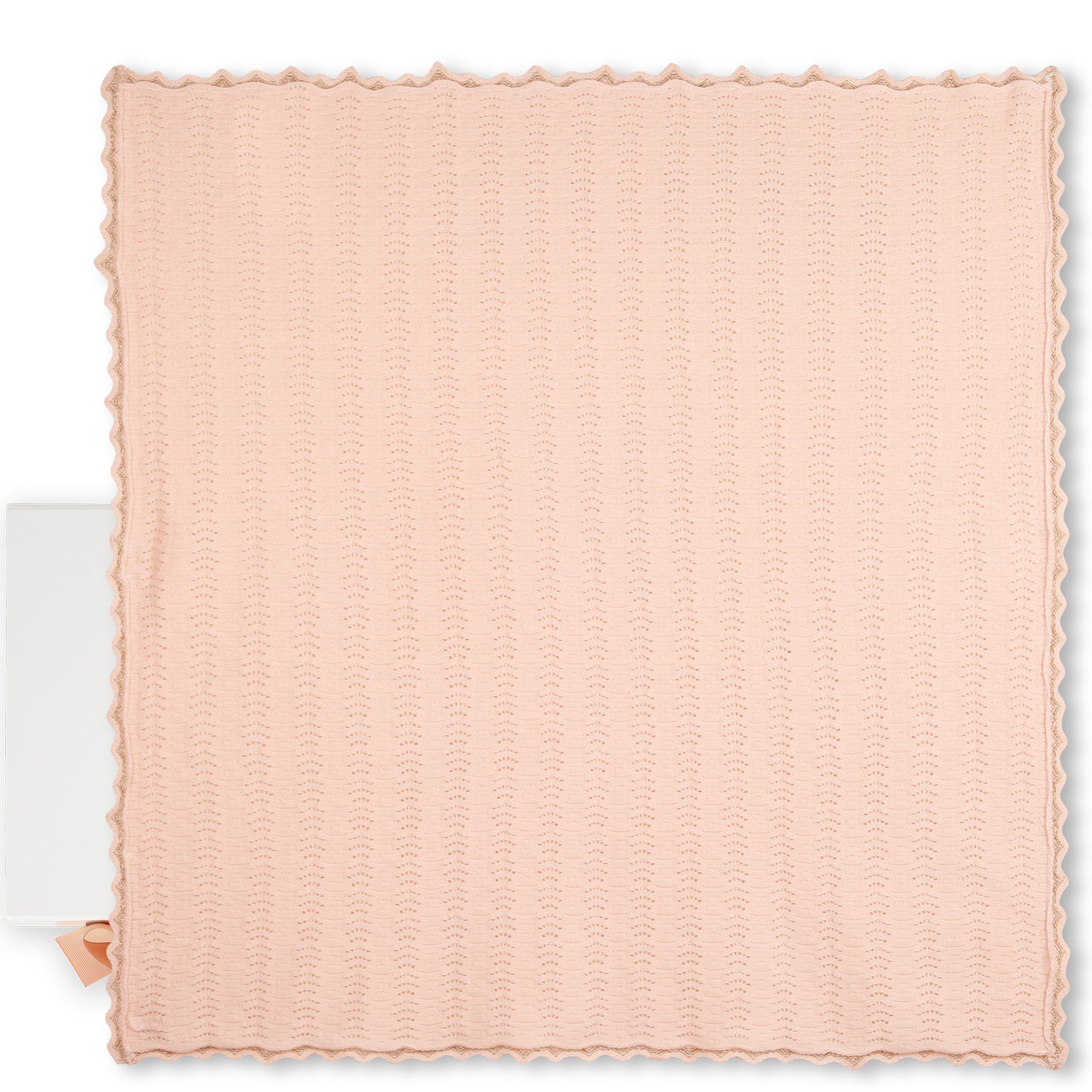 Organic Cotton and Cashmere Knit Baby Blanket Chloe