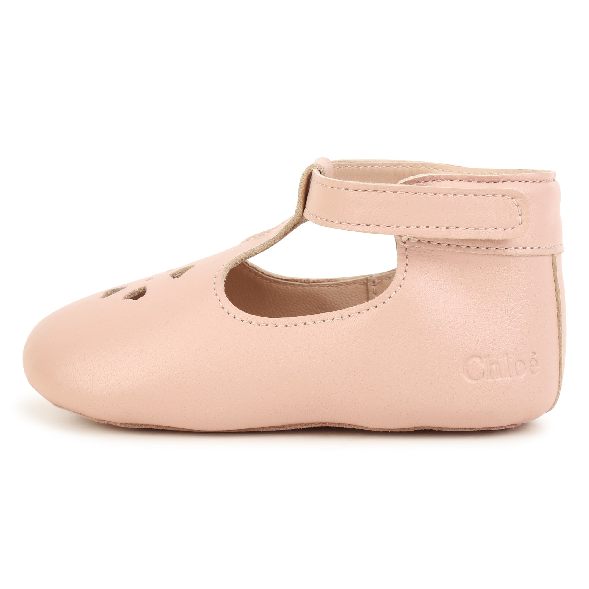 Leather Embossed Pre Walker Chloe