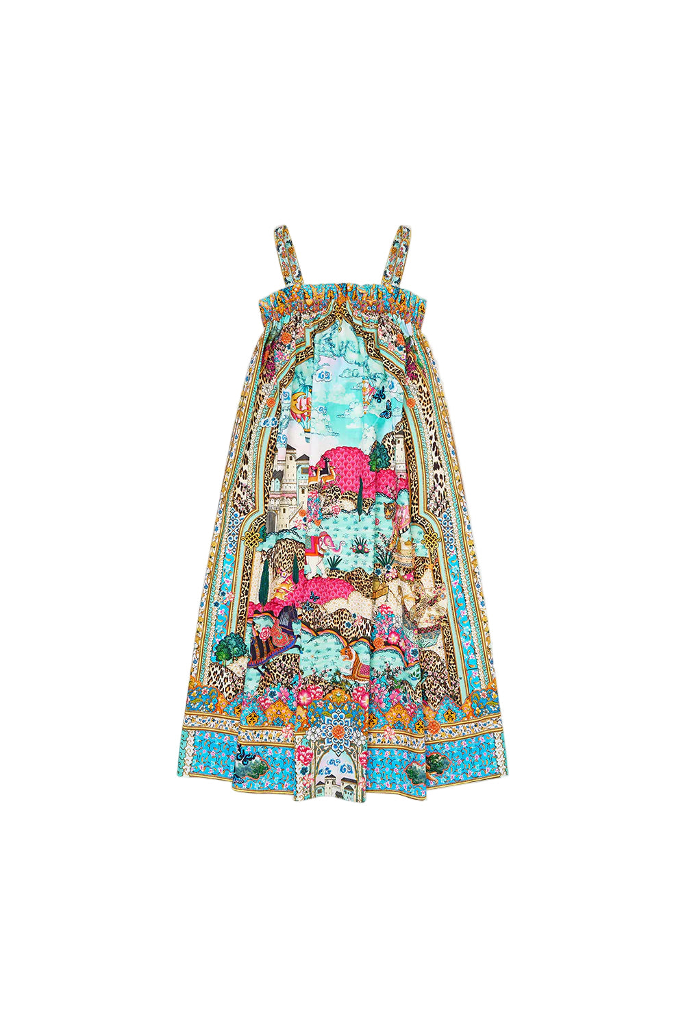 Miniature Moments Kids Wide Strap Maxi Sun Dress Camilla