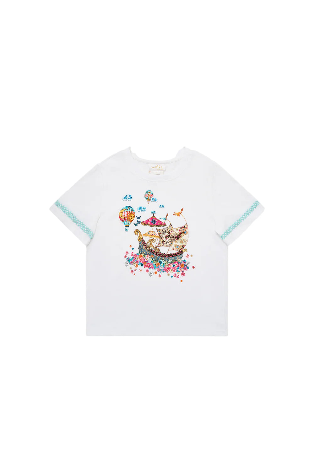 Miniature Moments Kids Short Sleeve Classic Tee Camilla