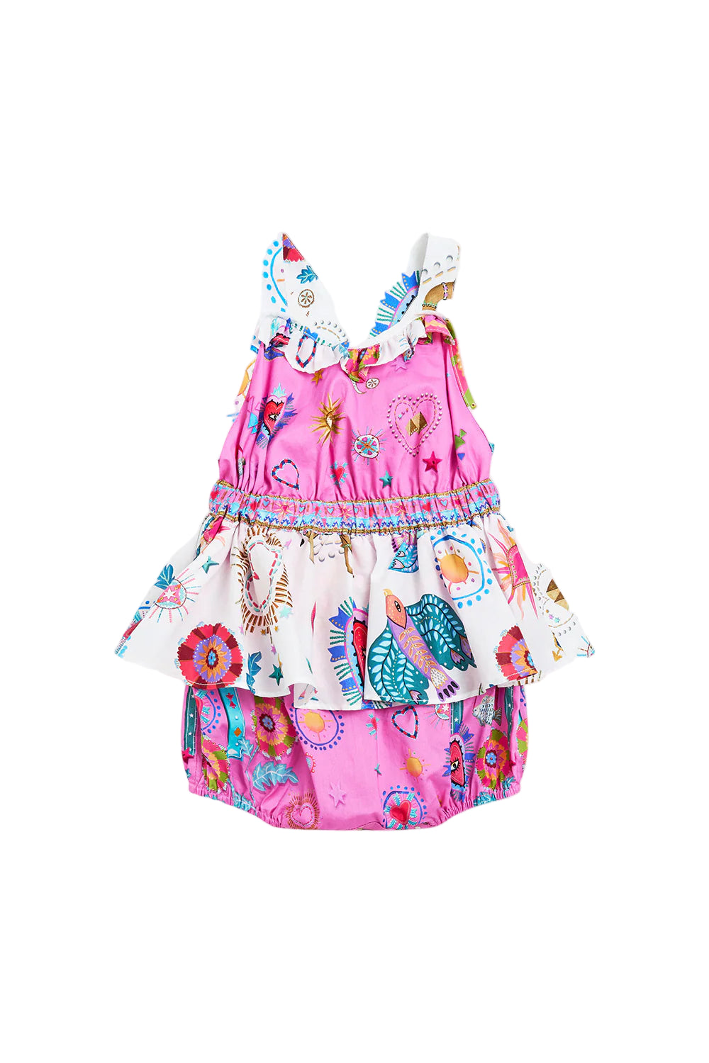 Rainbow Roads Babies Frill Jump Dress