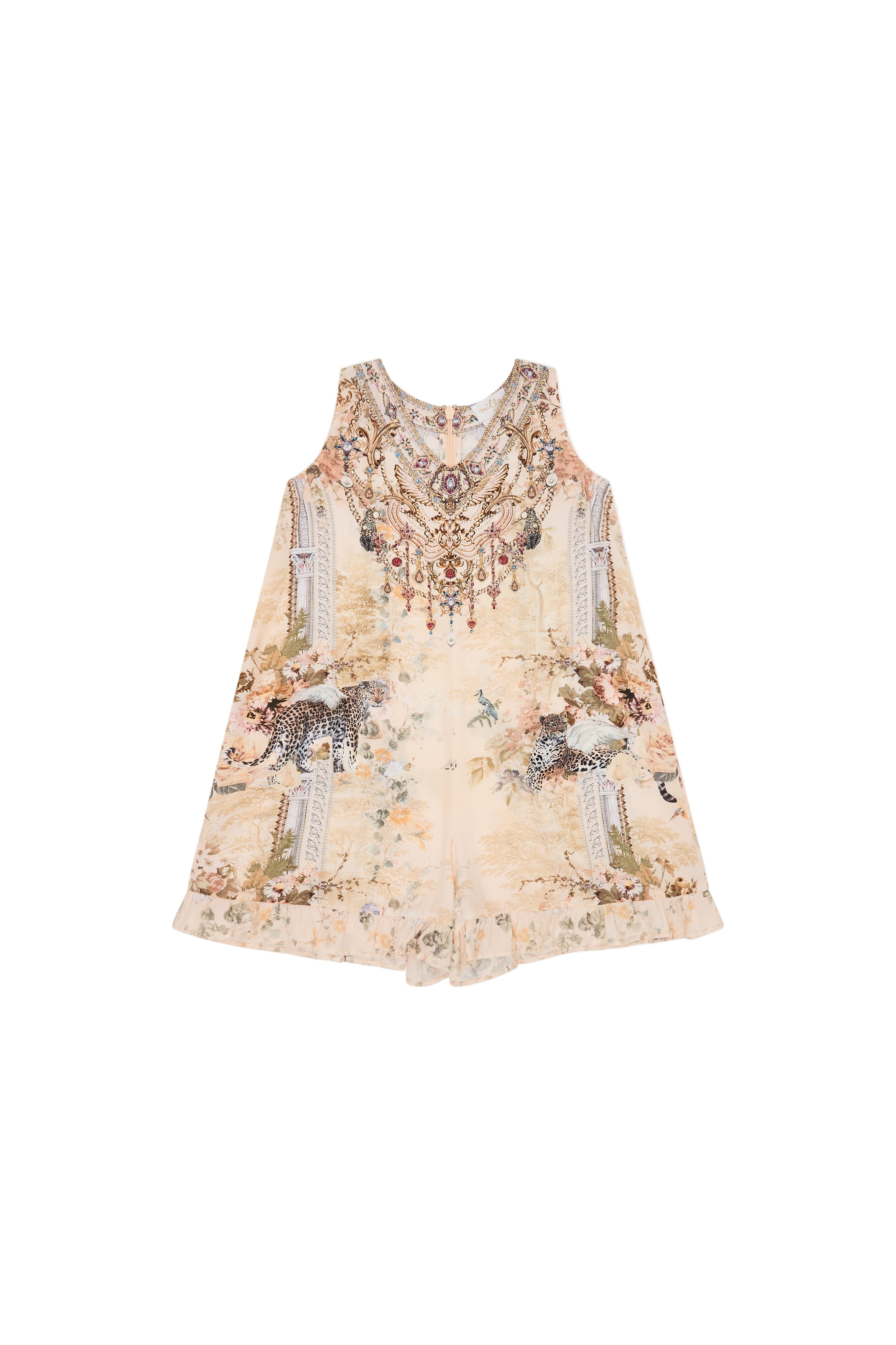 Antiquity Frill Hem Playsuit
