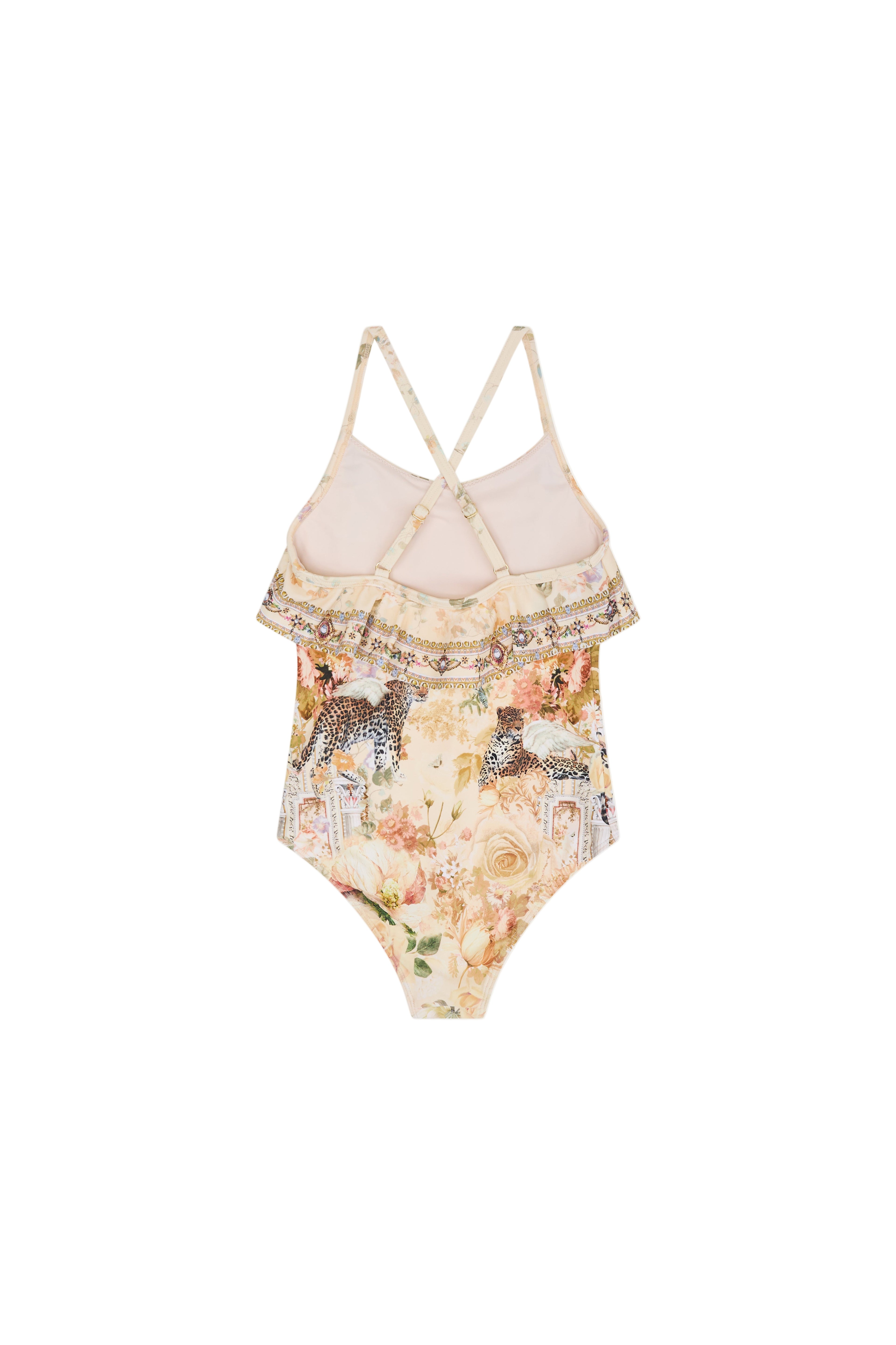 Antiquity Neck Frill One Piece