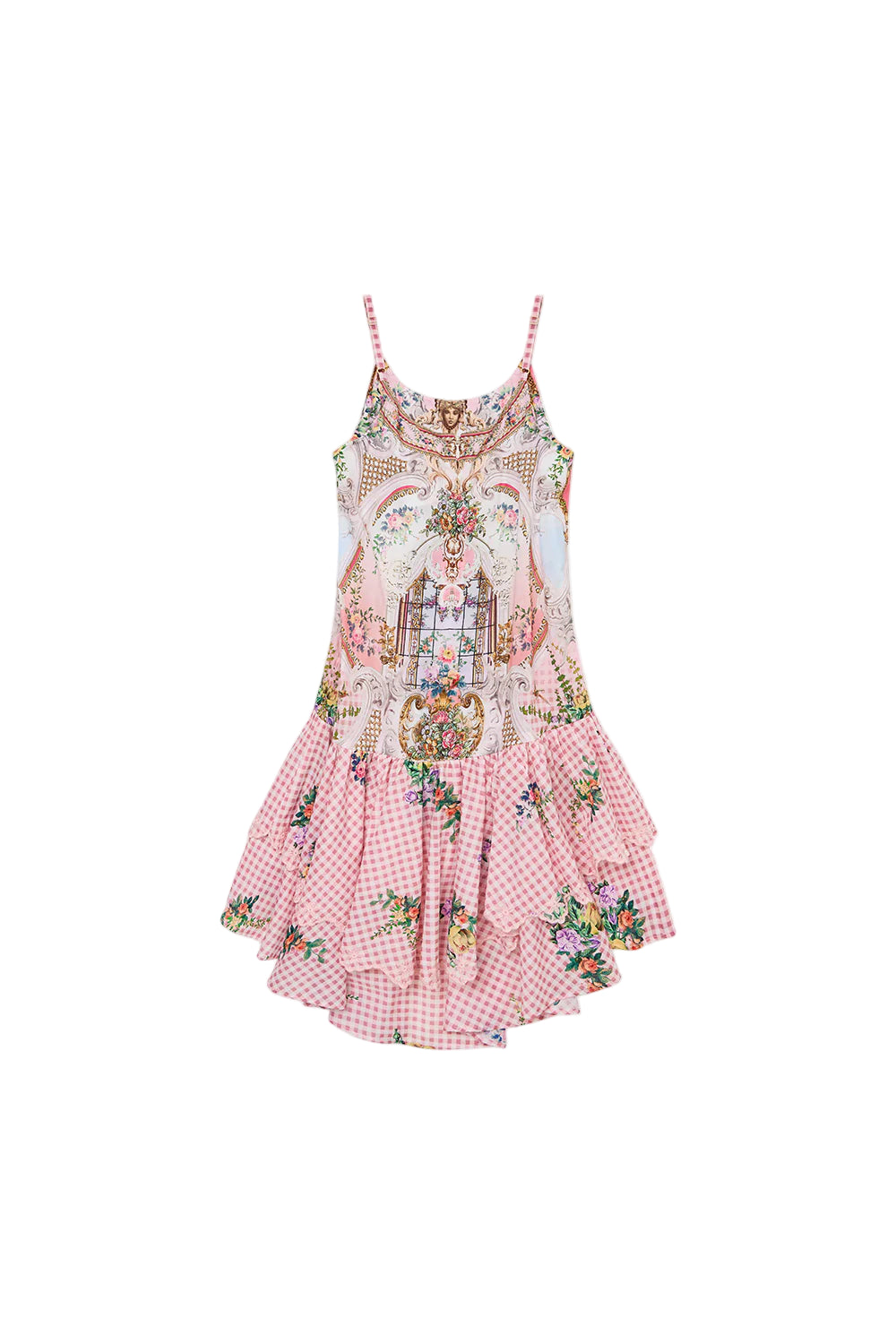 Lisbon Lullaby Kids Tiered High-Low Dress (12-14 Years)