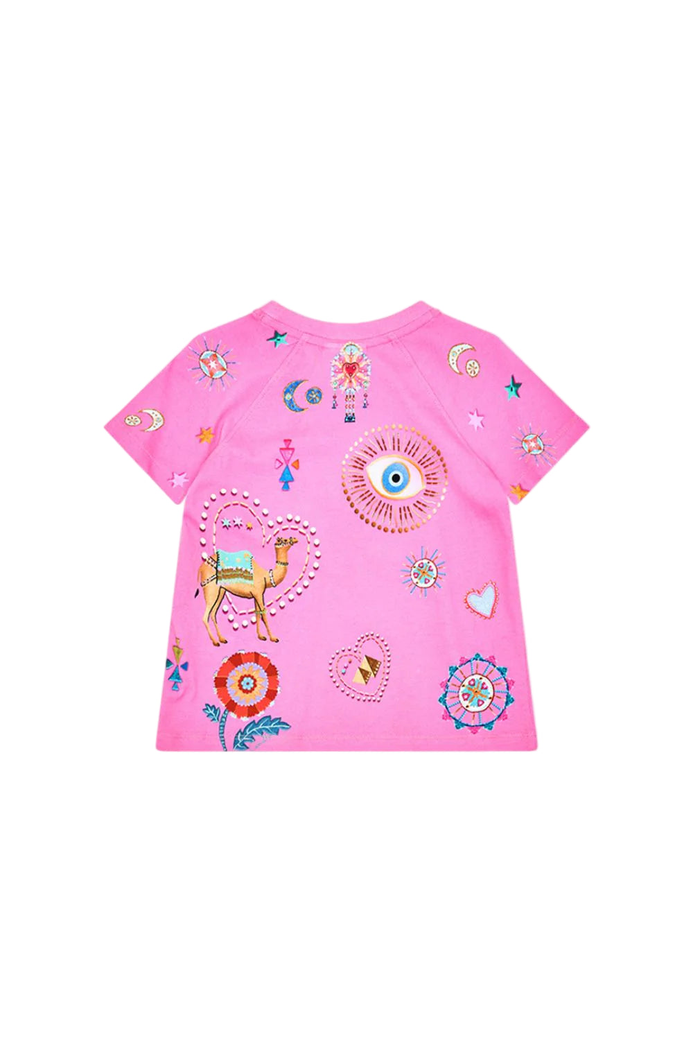 Rainbow Roads Kids Raglan Tee
