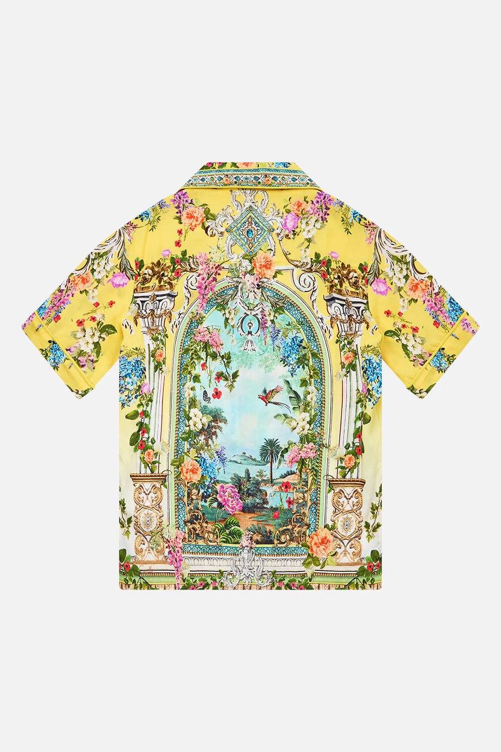 Tales Of Topkapi Palace Boys short Sleeve Camp Collared Shirt