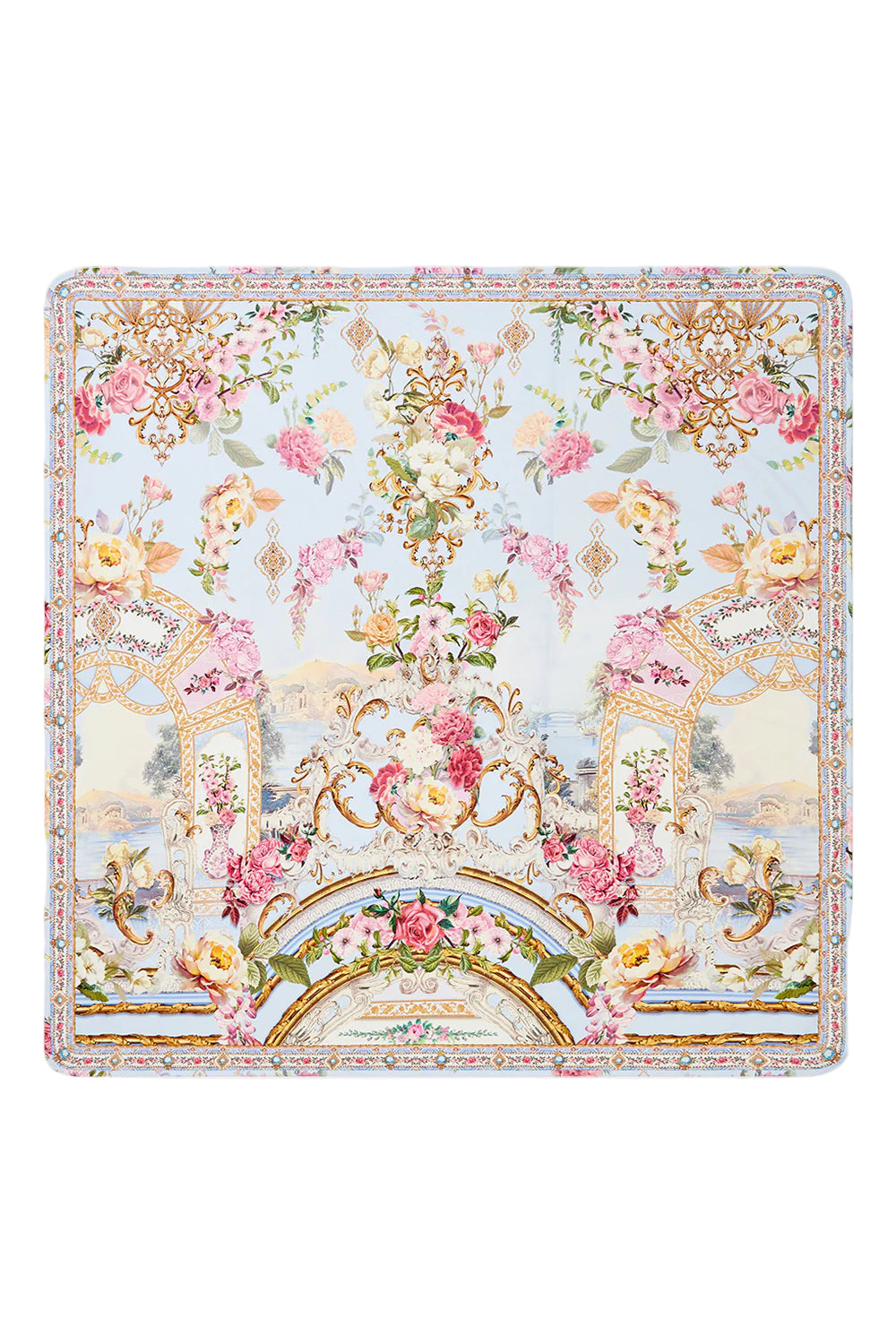 Tiled In Time Babies Square Blanket Camilla