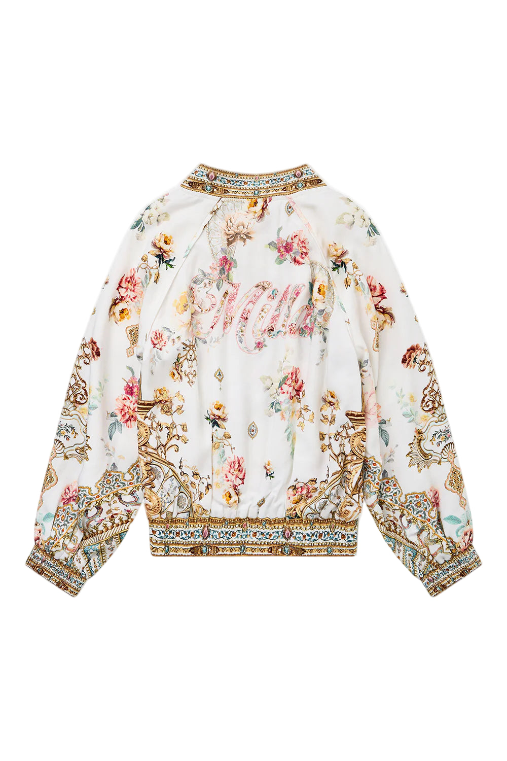 Ottoman Dynasty Kids Blouson Sleeve Bomber Jacket Camilla