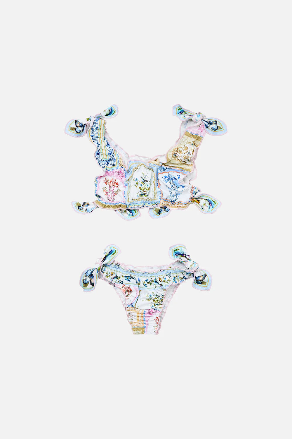 Botanical Ballads Kids Locked Bikini Set Camilla
