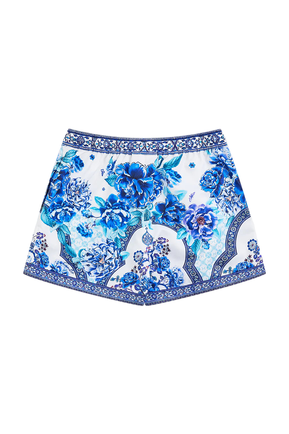 Boys Mid Length Boardshort With Elastic Waist