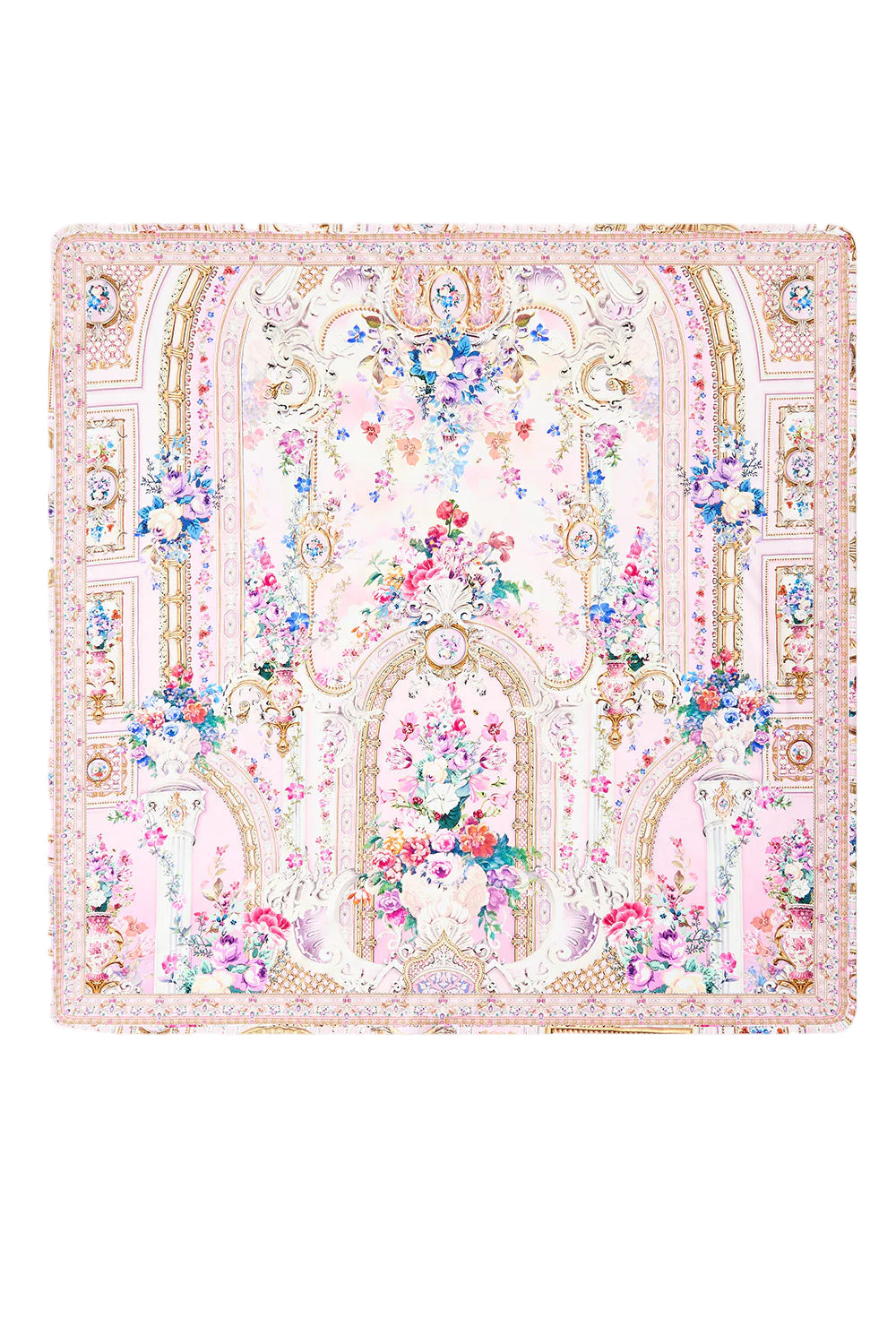 Palatial Pastels Babies Square Blanket Camilla