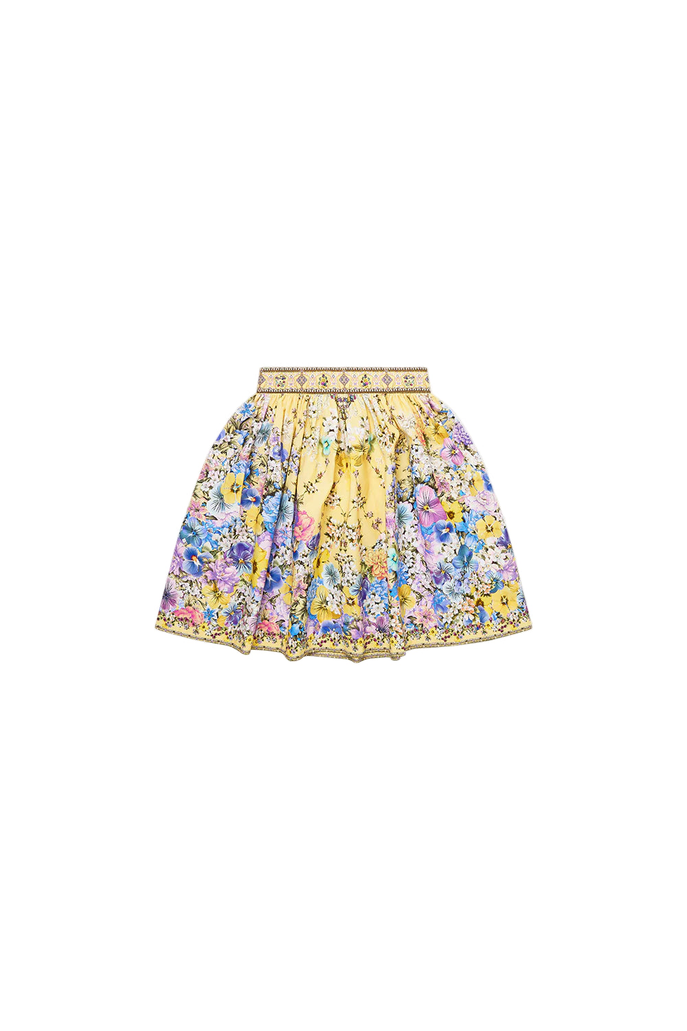 Darling Buds Kids Gathered A Line Midi Skirt