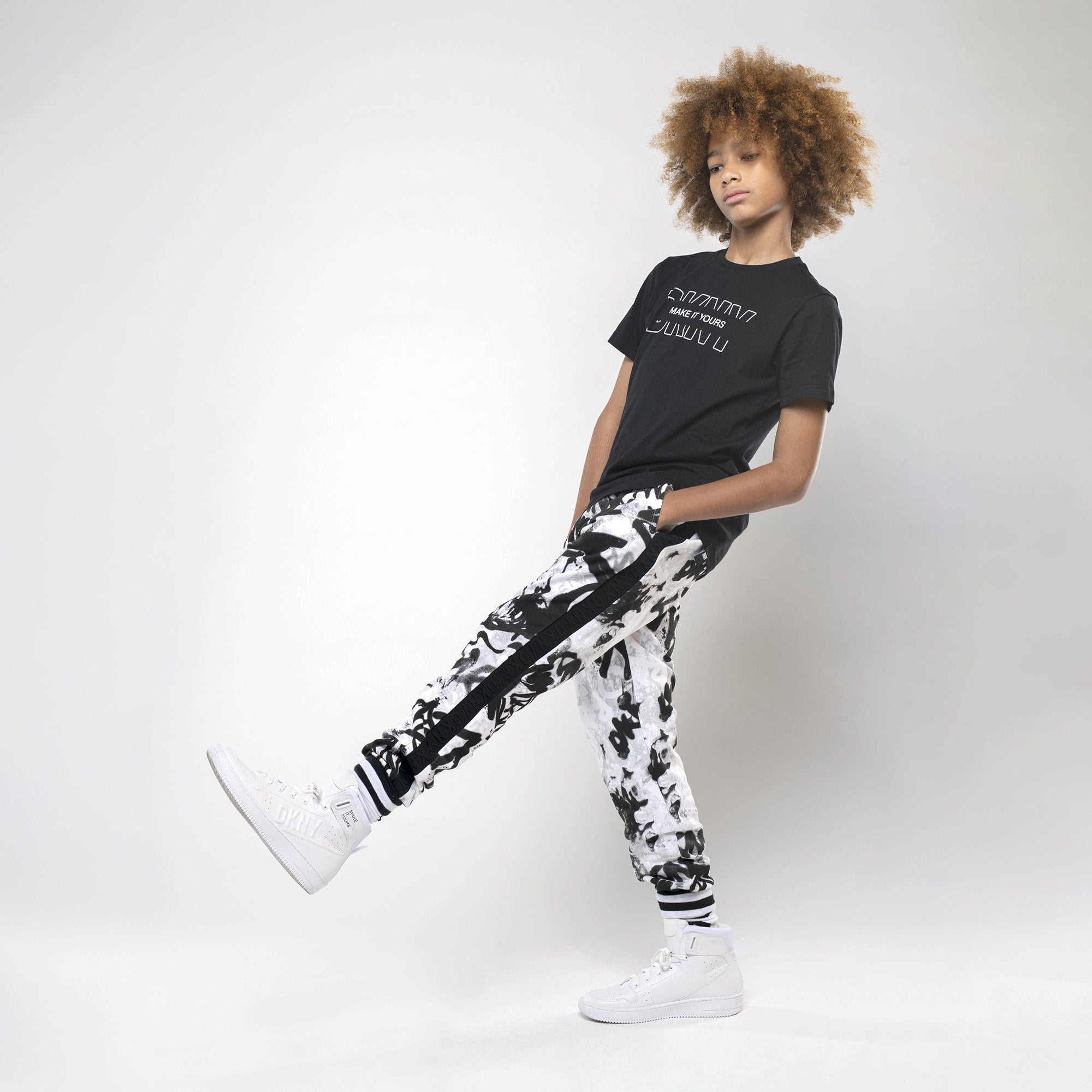 Graffiti Trousers DKNY
