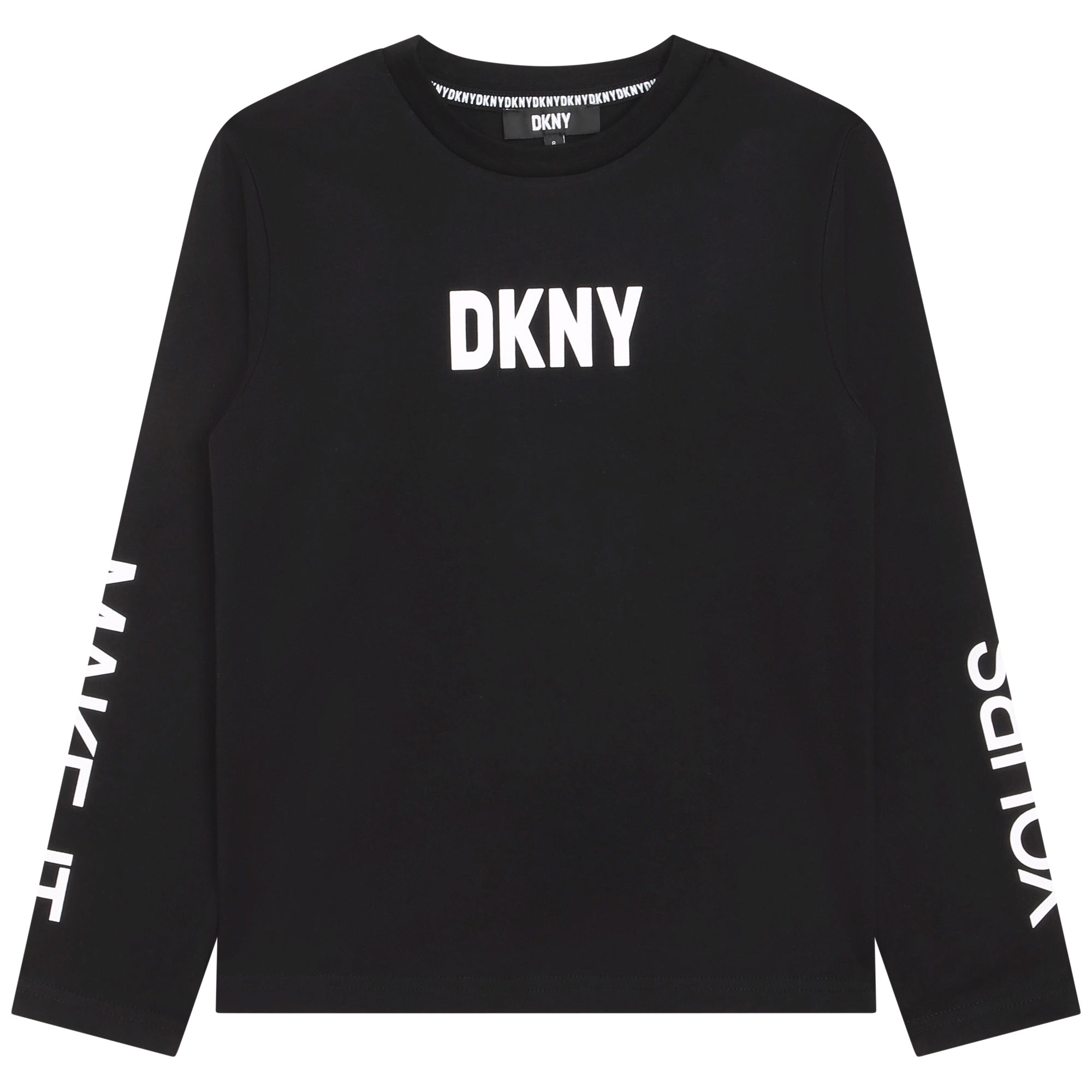 Organic Cotton Long Sleeve Tee DKNY