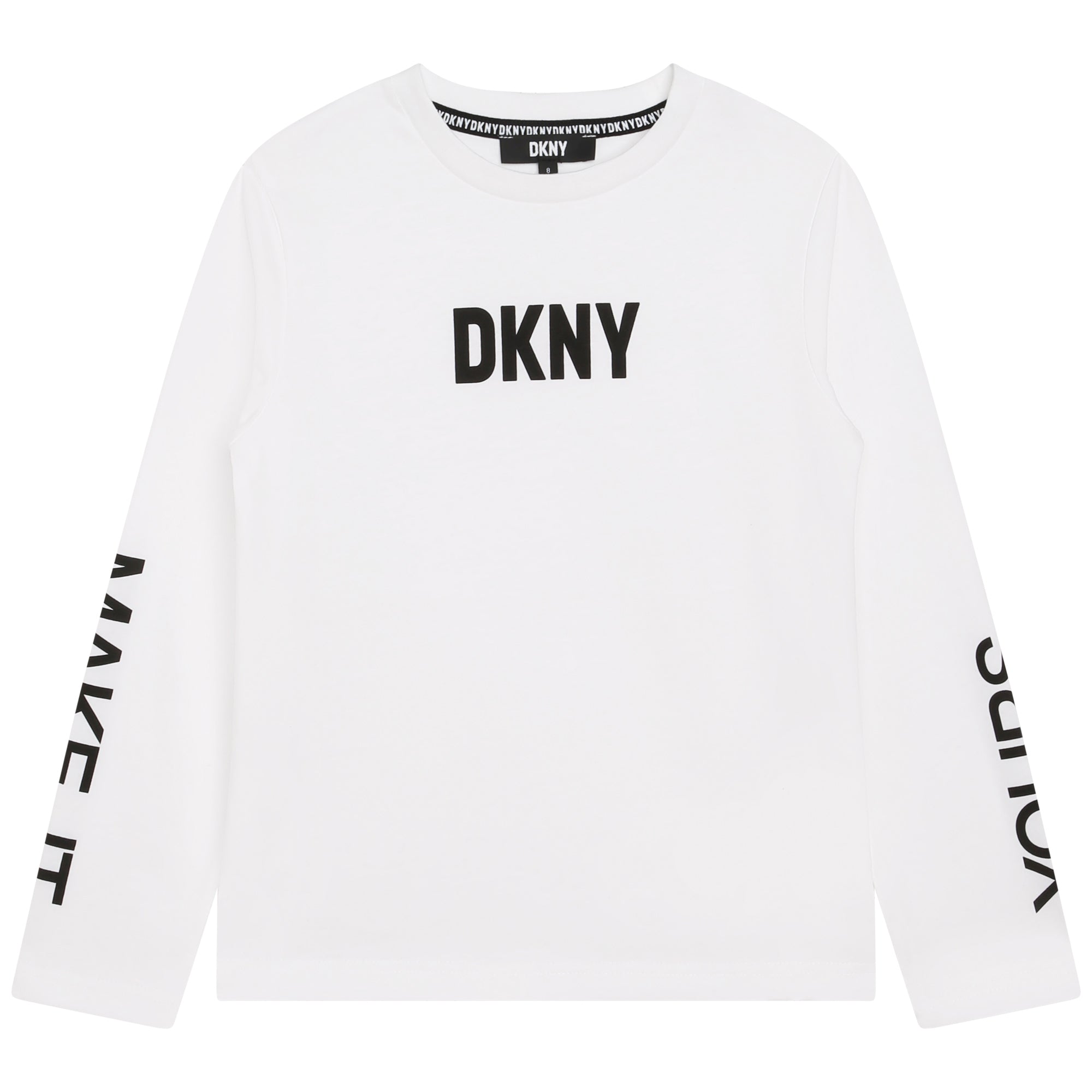 Organic Cotton Long Sleeve Tee DKNY