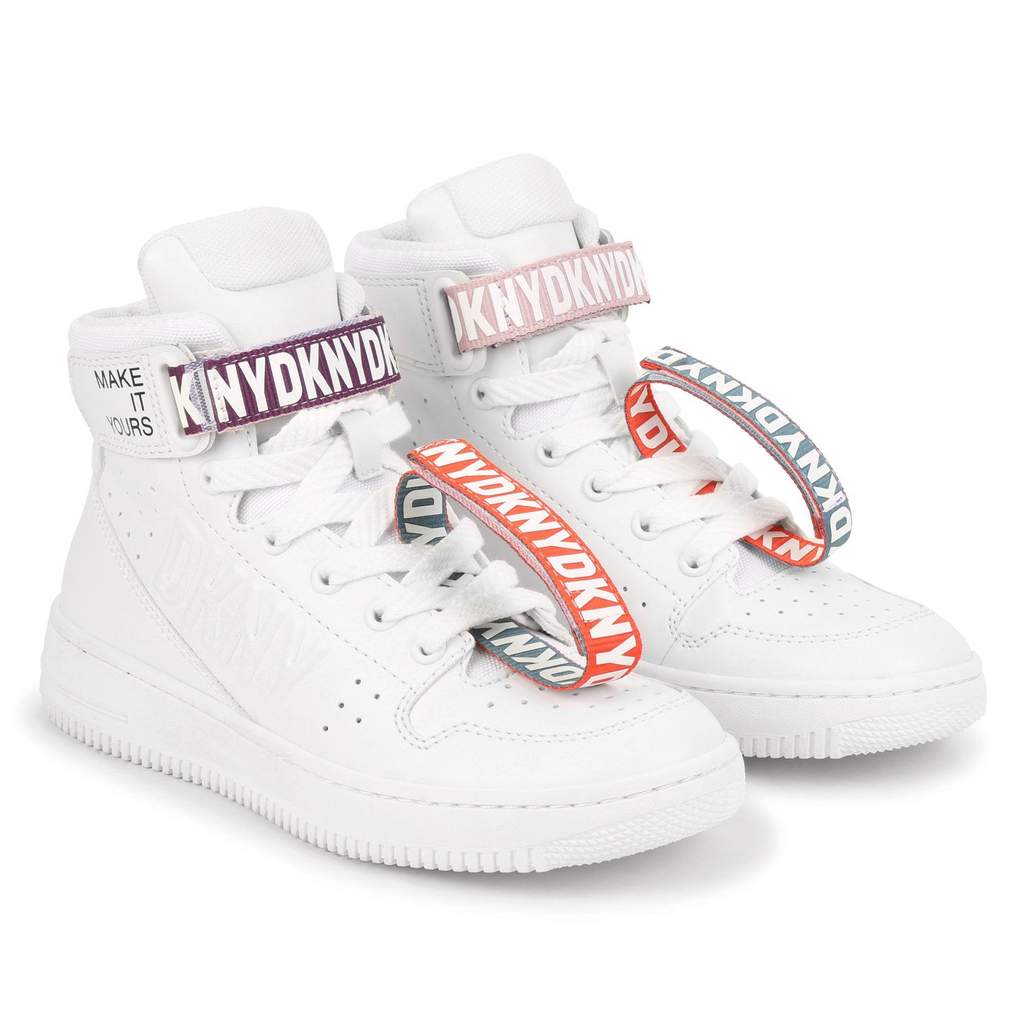 Interchangeable High-Top Trainers DKNY