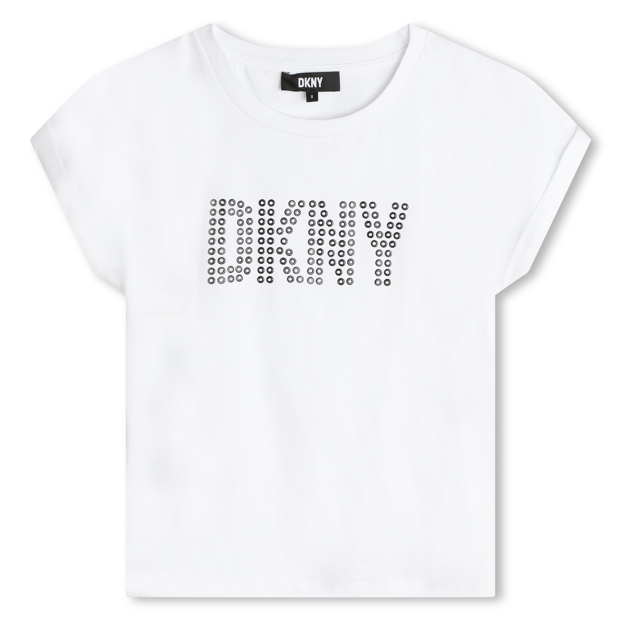 Metallic Stud Short Sleeve Tee
