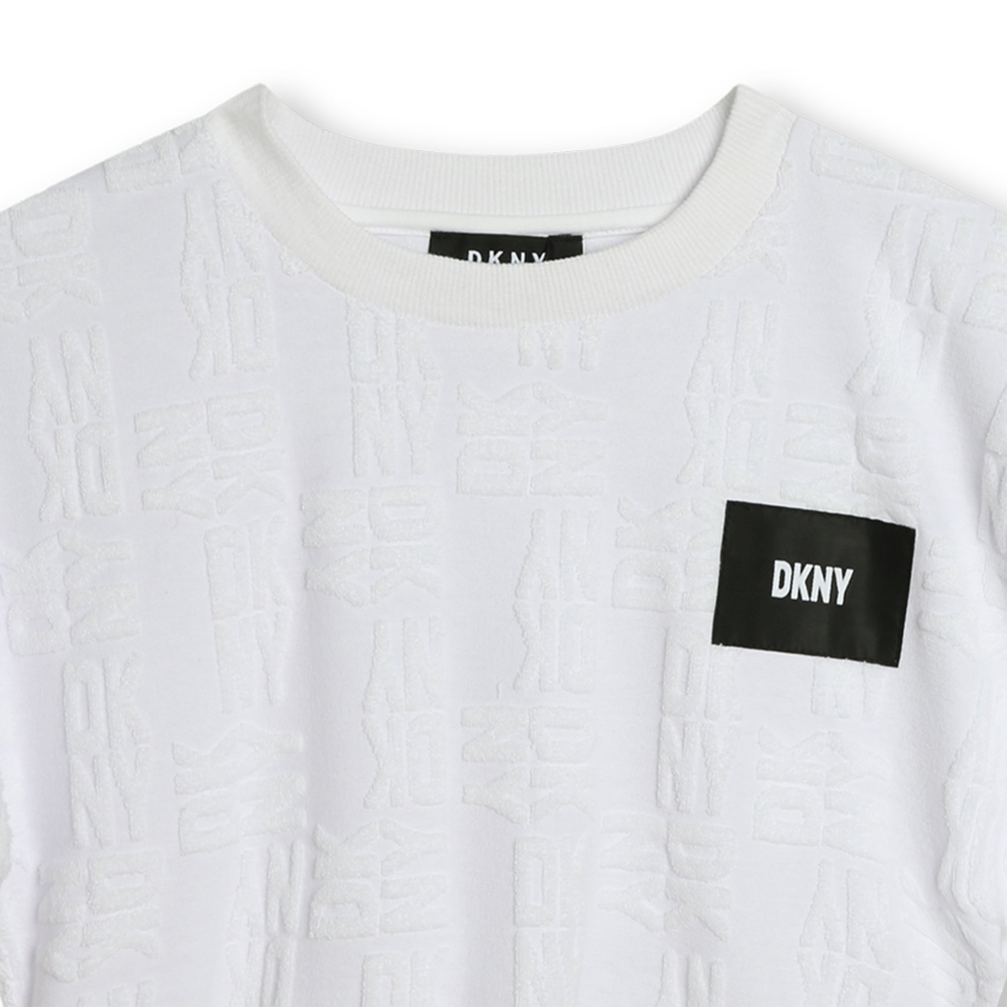 Raised Branding Short Sleeve Tee DKNY