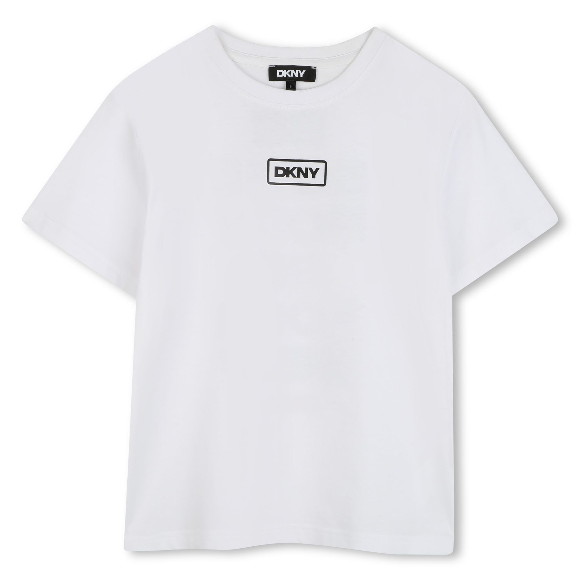 Short-Sleeved T-Shirt with Logo Print DKNY