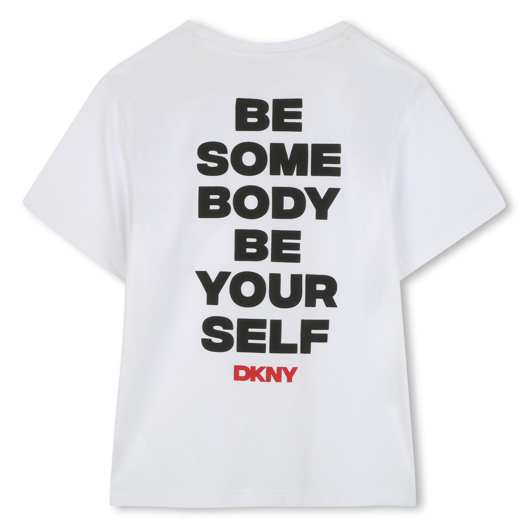 Short-Sleeved T-Shirt with Logo Print DKNY