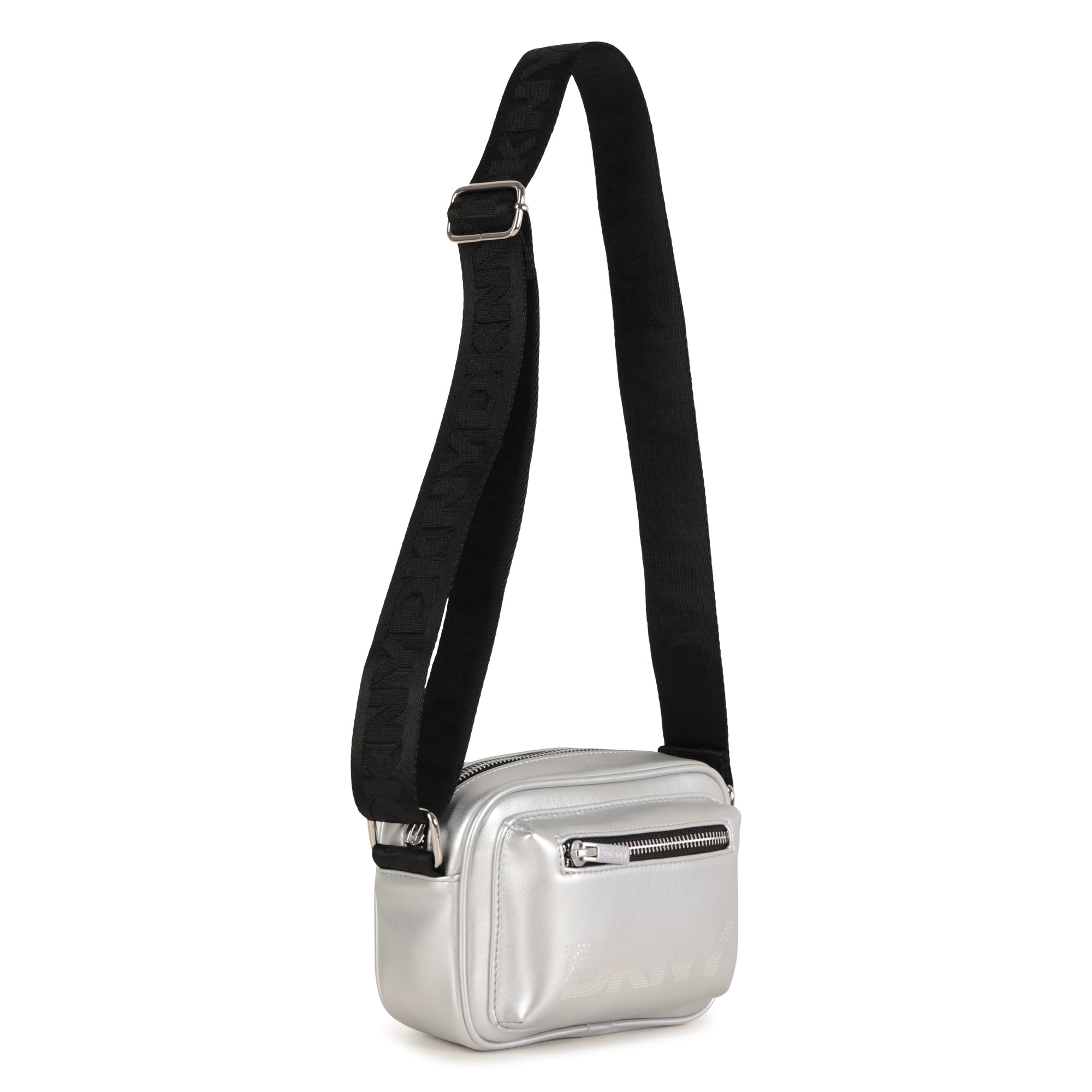 Silver Crossbody Bag for Girls DKNY