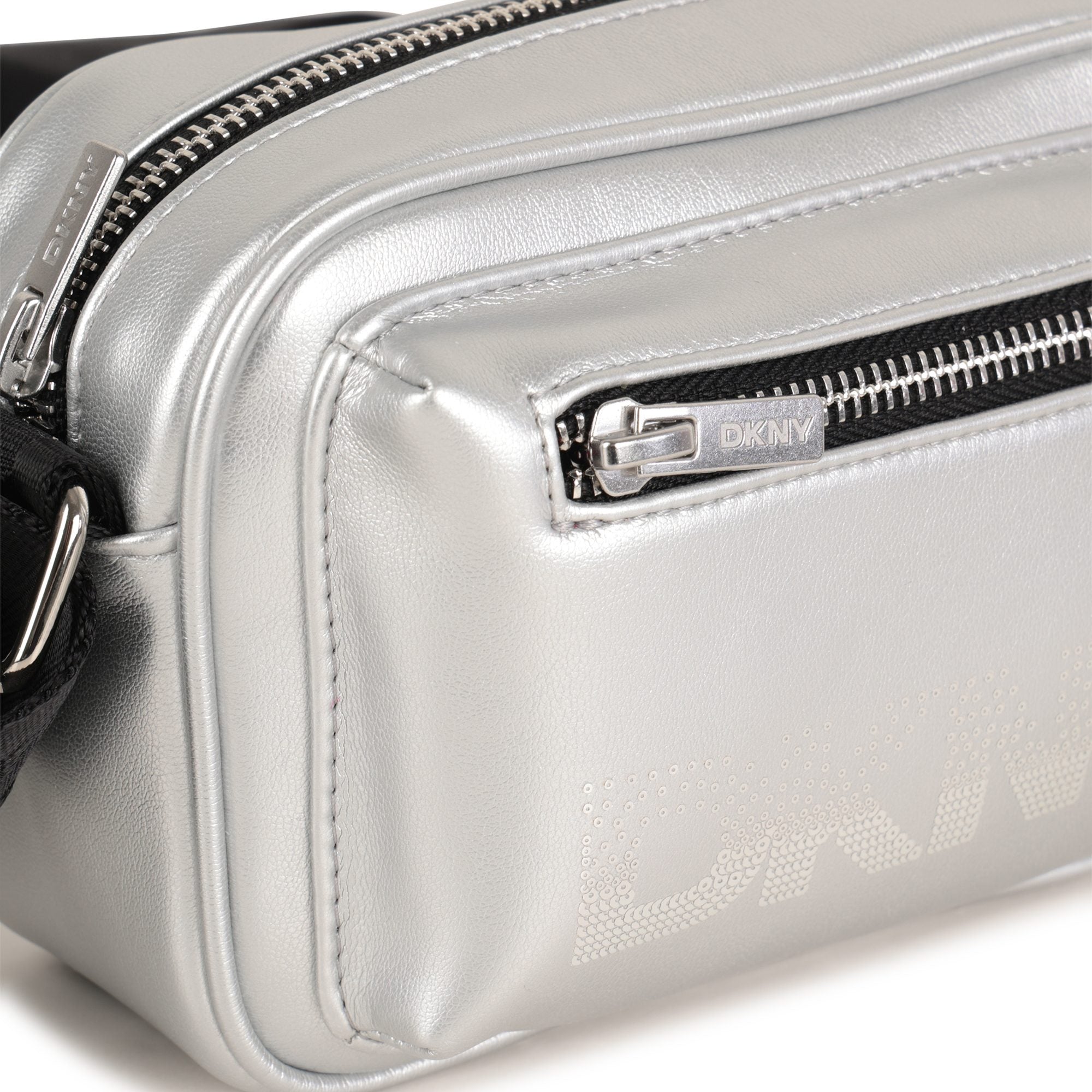 Silver Crossbody Bag for Girls DKNY
