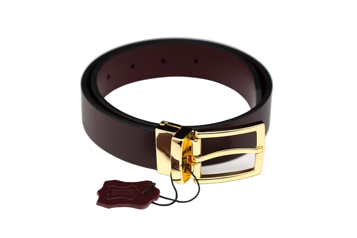 Kids Reversible Leather Belt