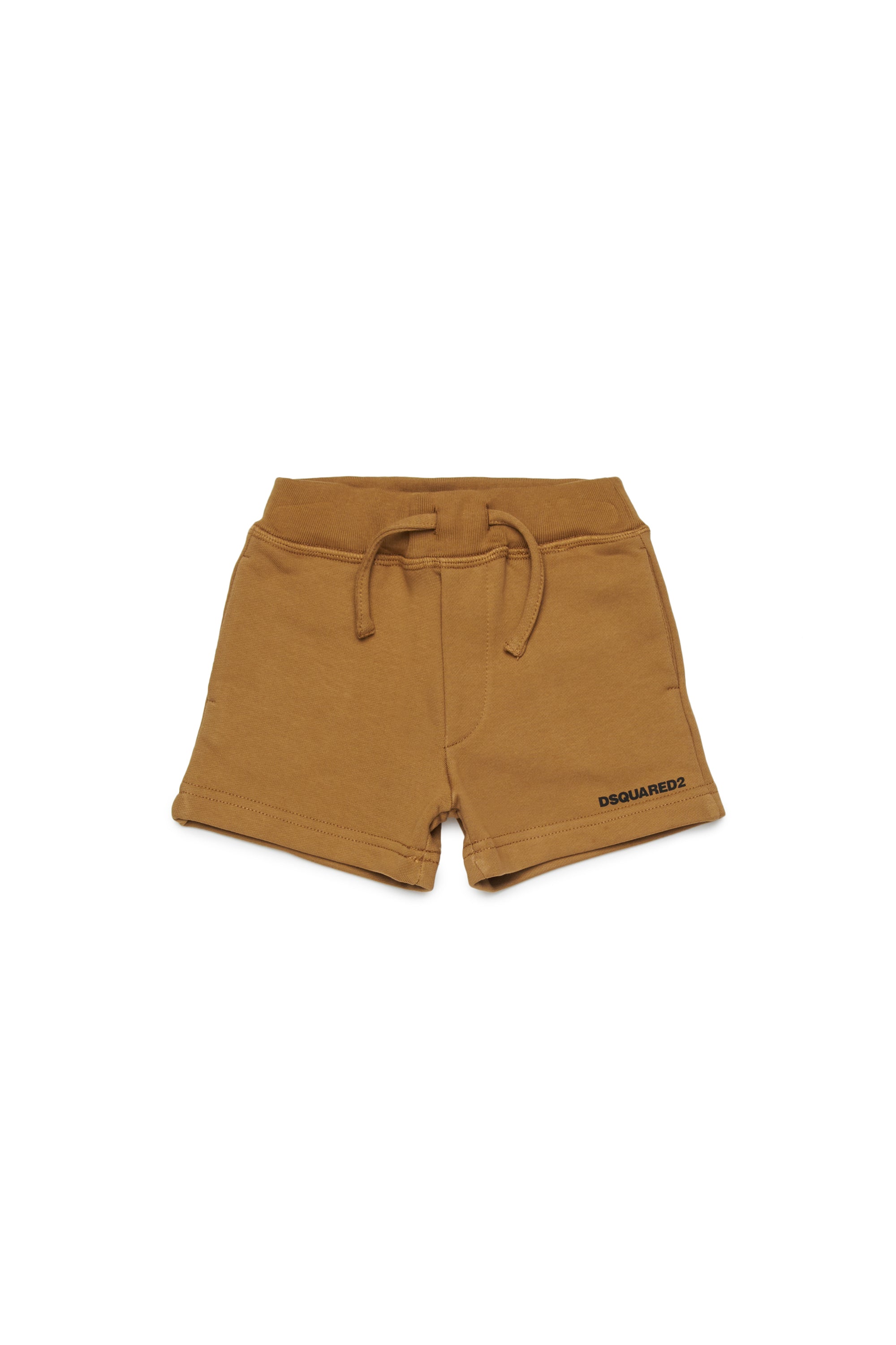 Cotton Jersey Shorts for Kids Dsquared Kid