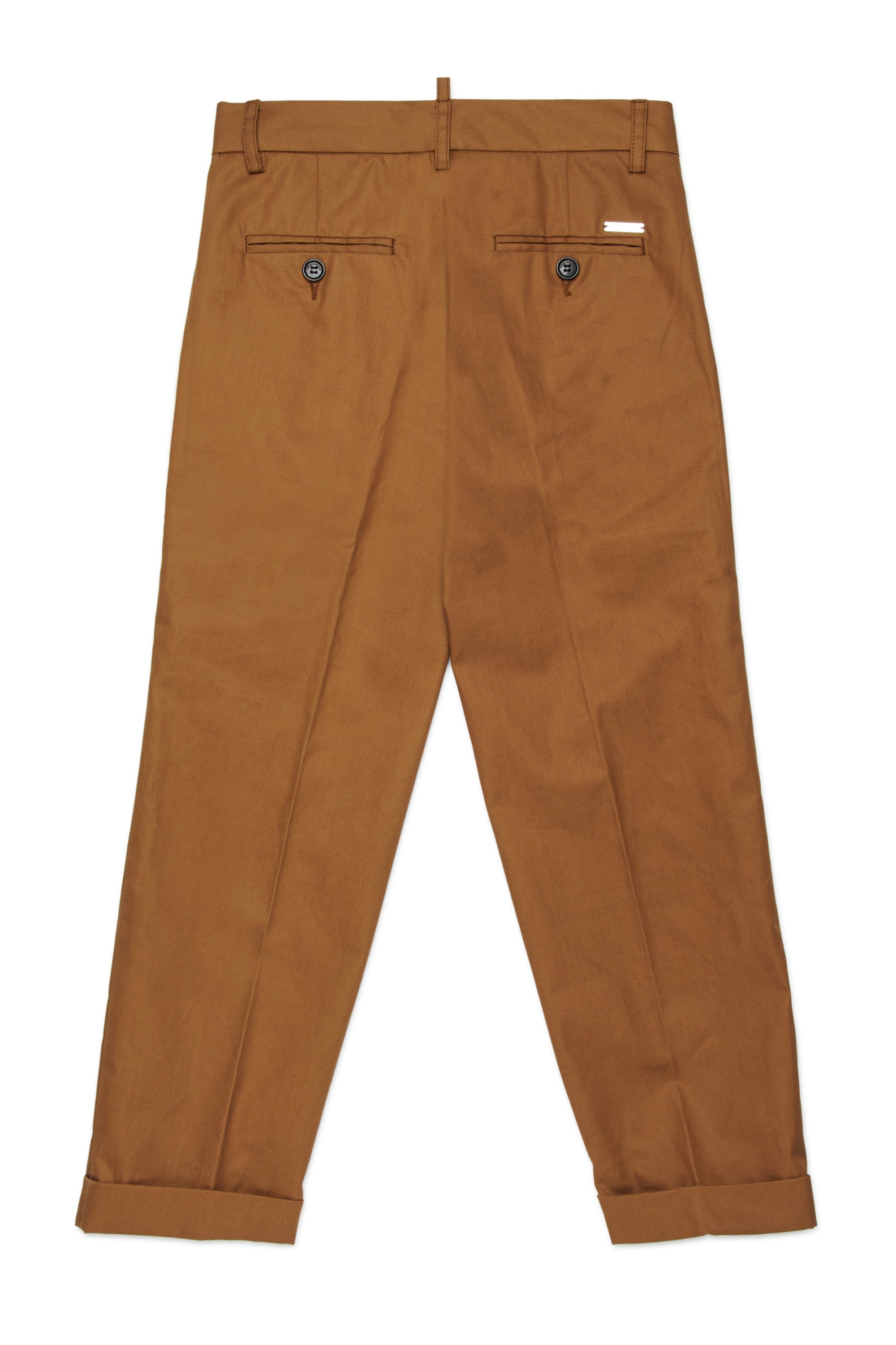 Cotton Tailored Trousers for Kids Dsquared Kid