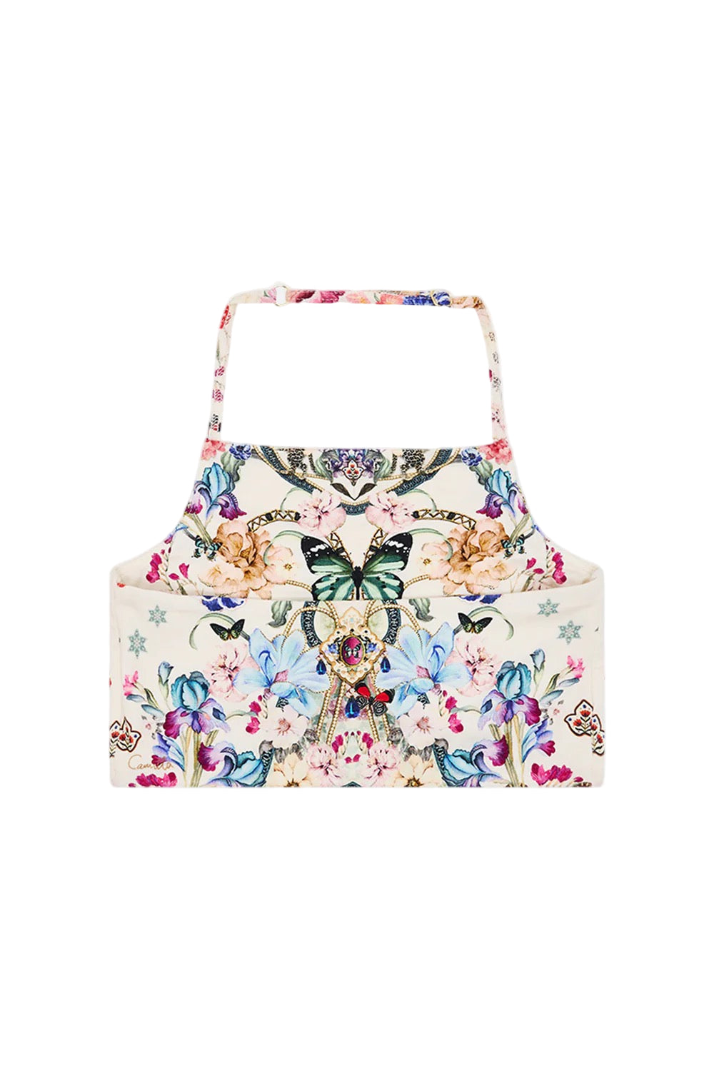 Kids Halter Crop In Stretch Jersey