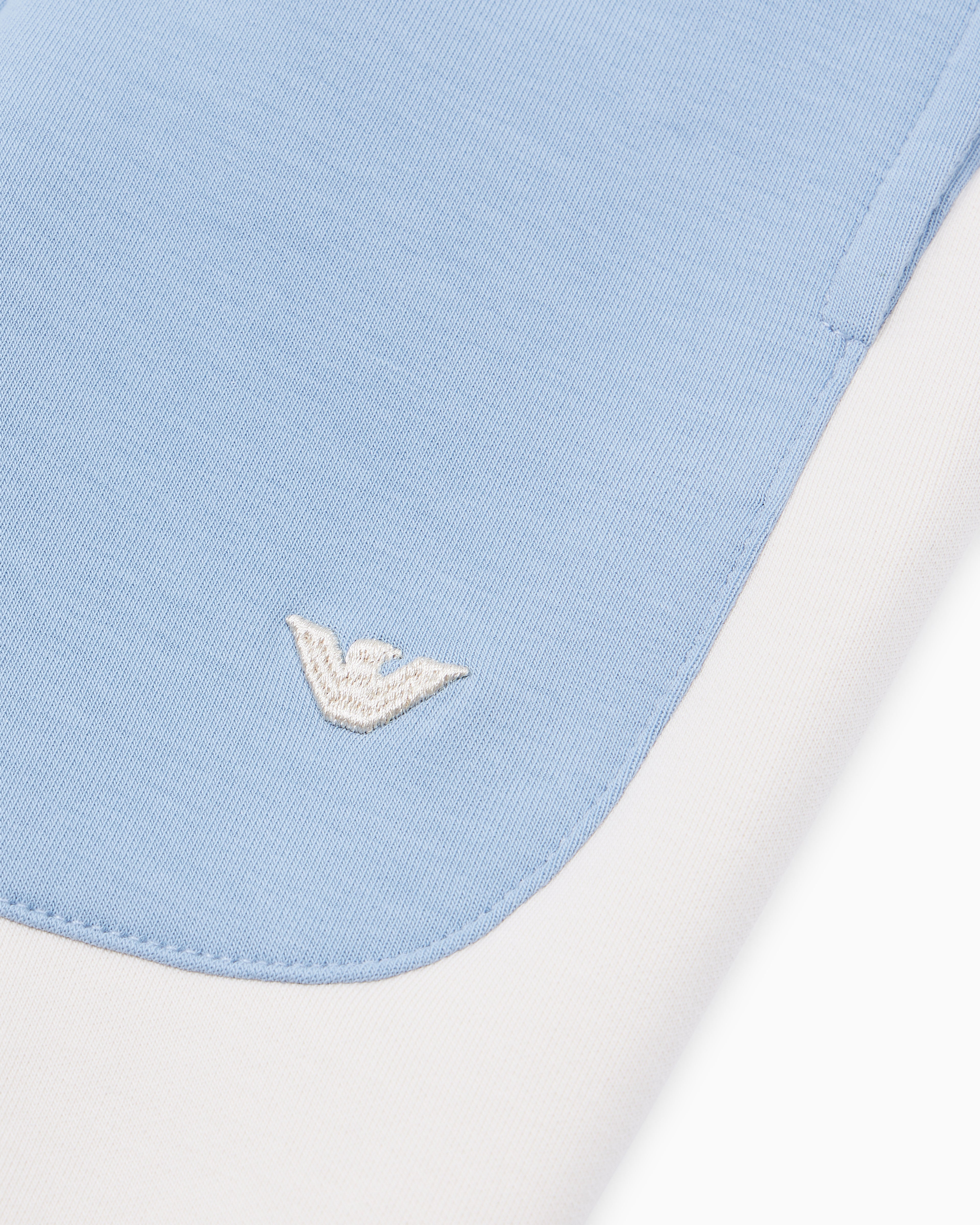 Baby Cotton Trousers in Mountain Spring Emporio Armani