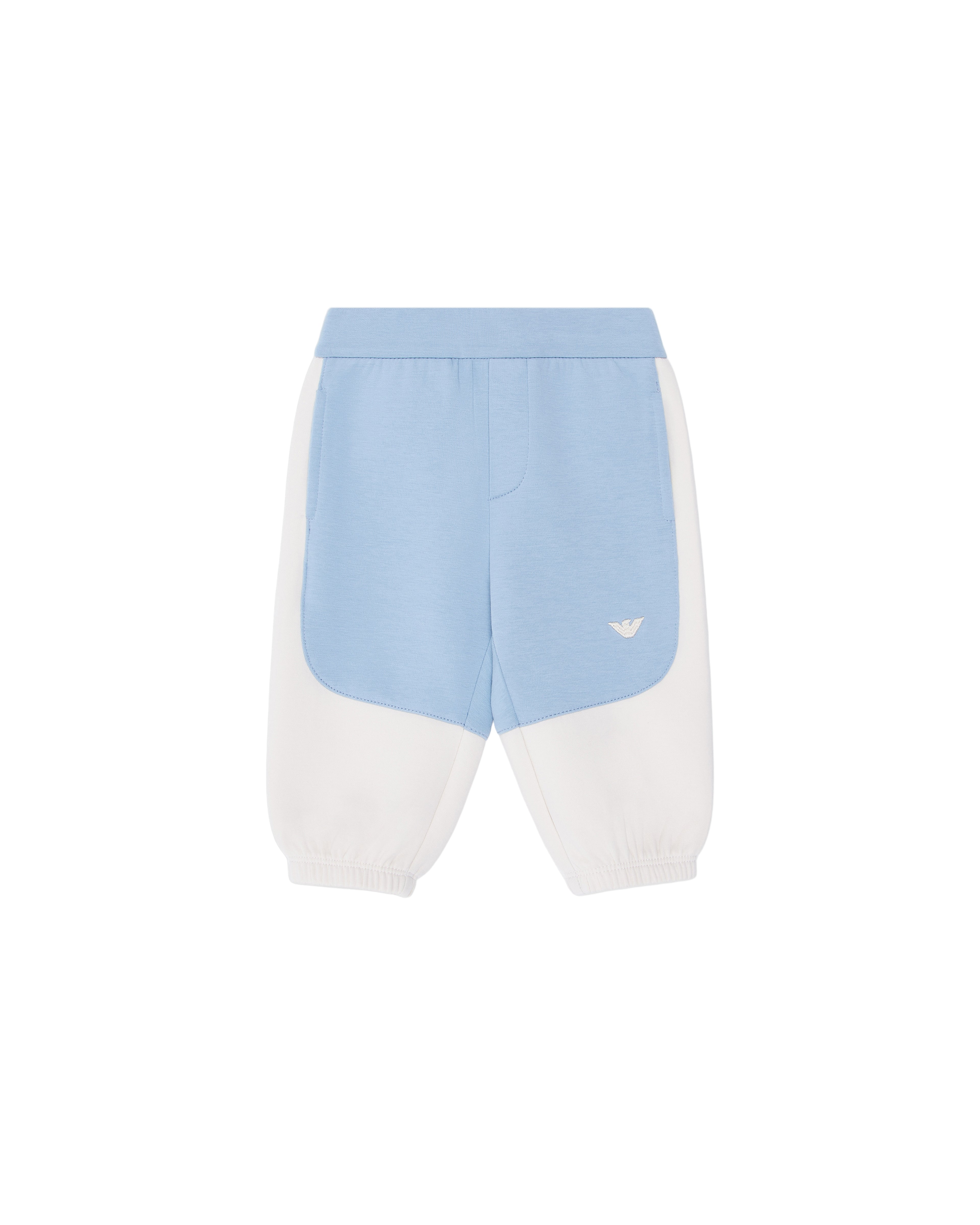 Baby Cotton Trousers in Mountain Spring Emporio Armani