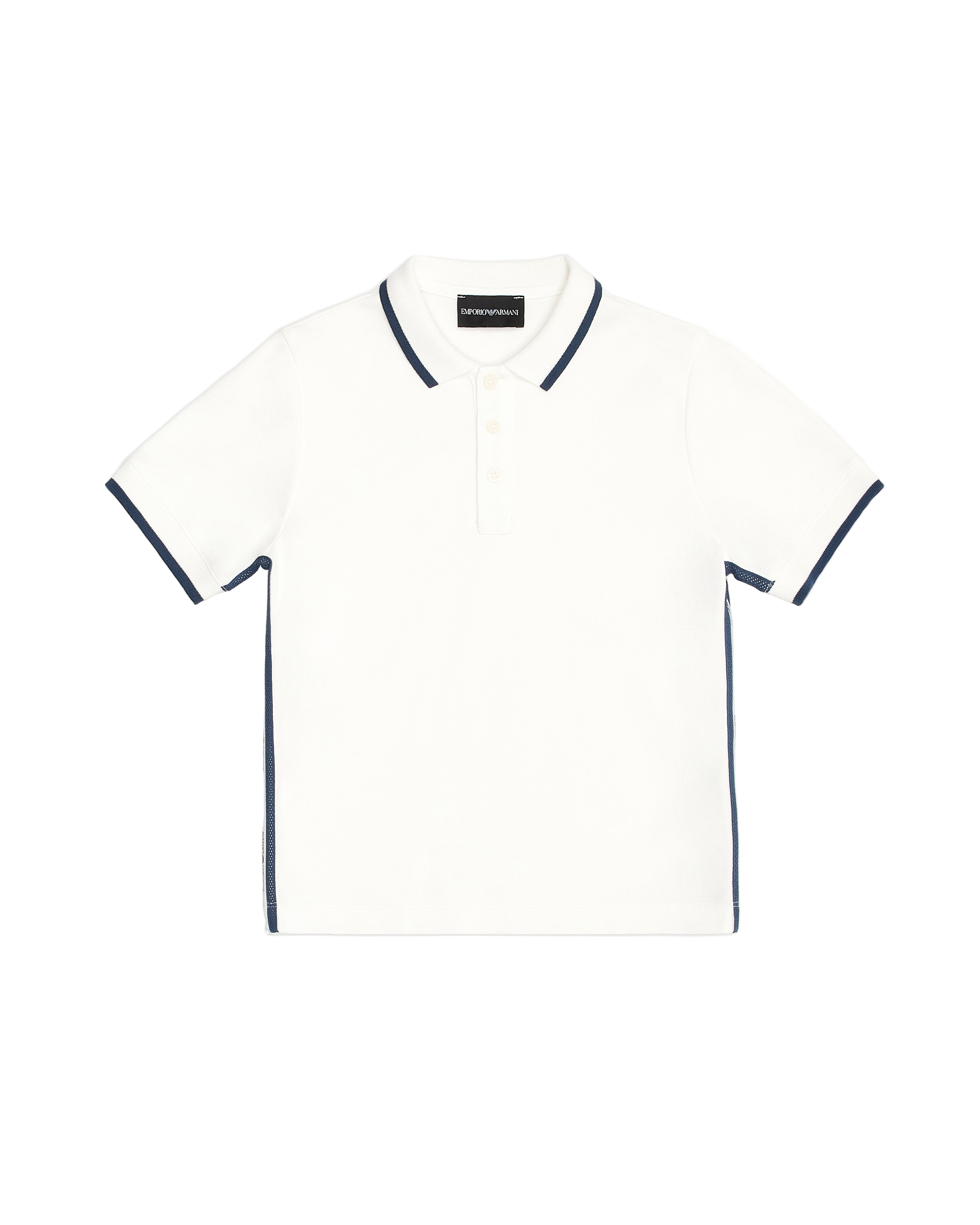 Classic Polo Shirt with Contrast Trim Emporio Armani