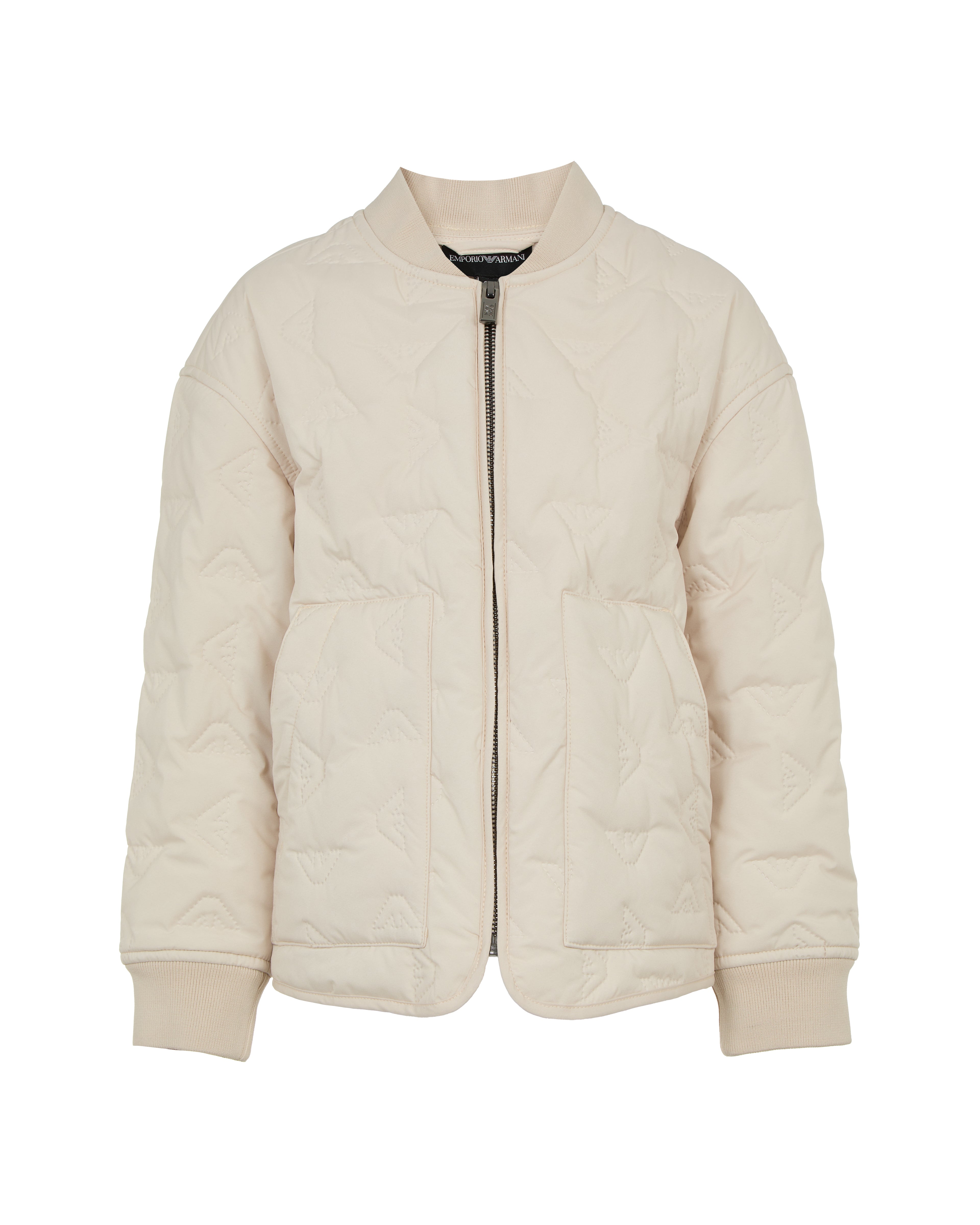 Quilted Bomber Jacket Emporio Armani