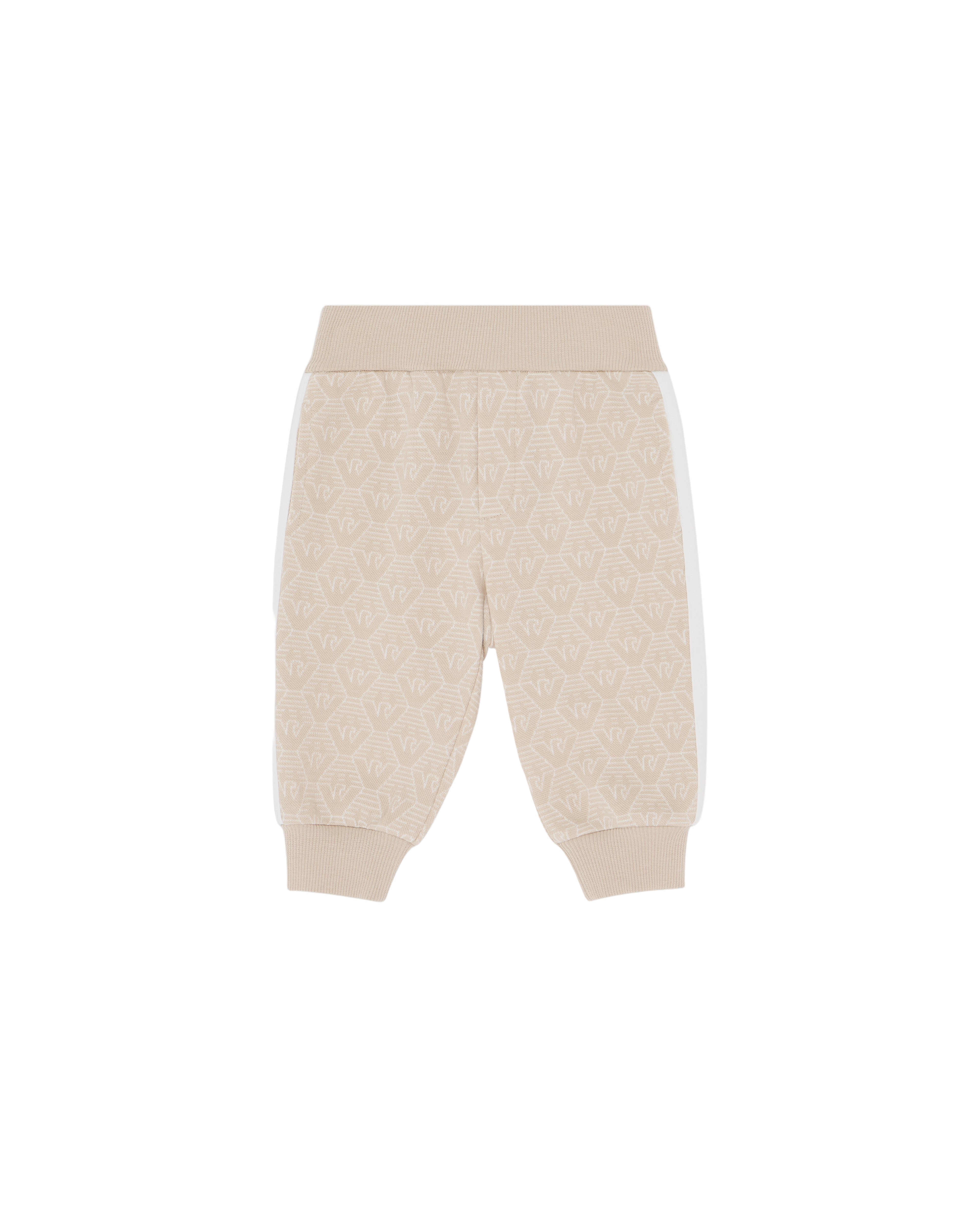 Luxury Monogram Joggers for Babies Emporio Armani