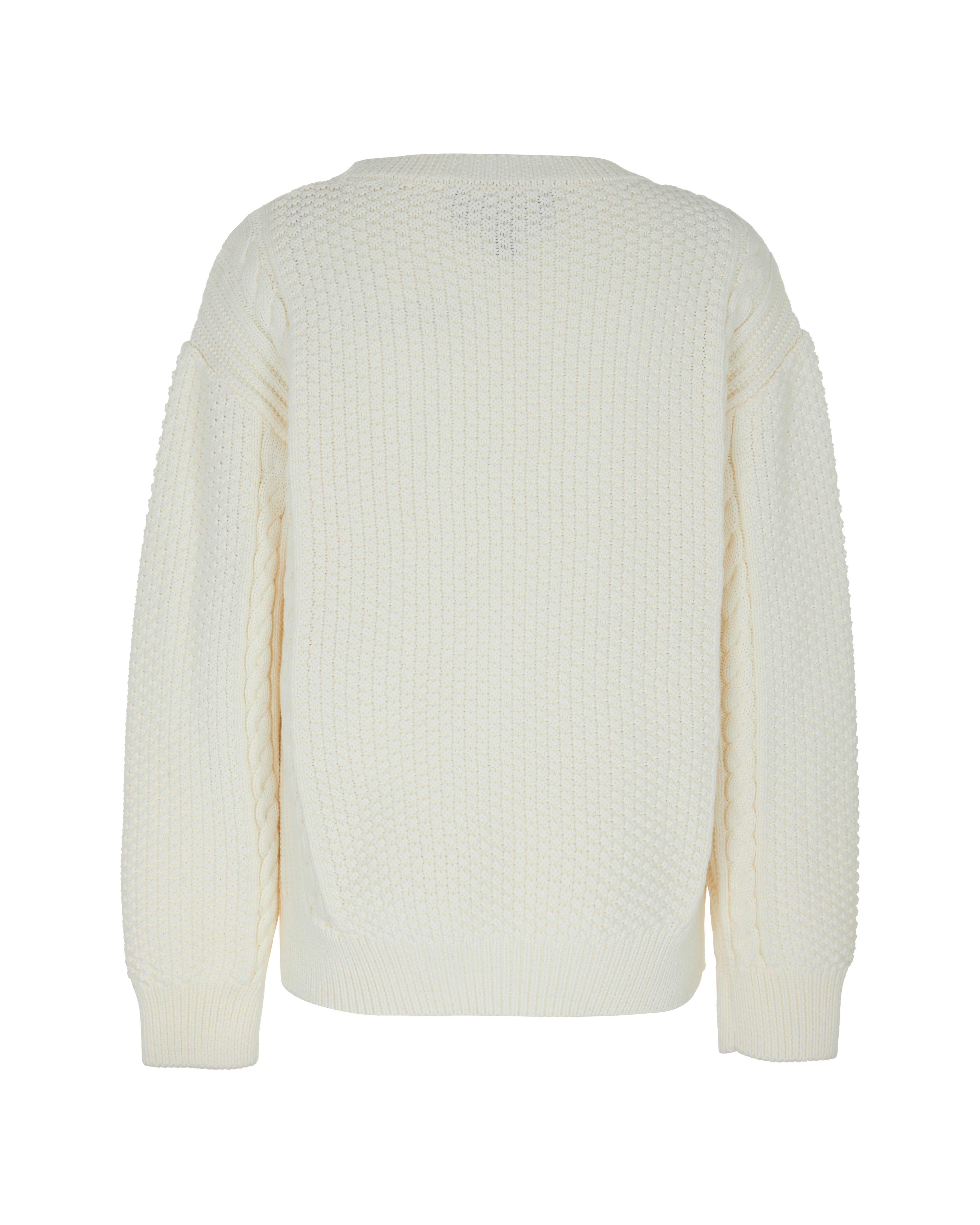 Cable-Knit Crewneck Pullover Emporio Armani