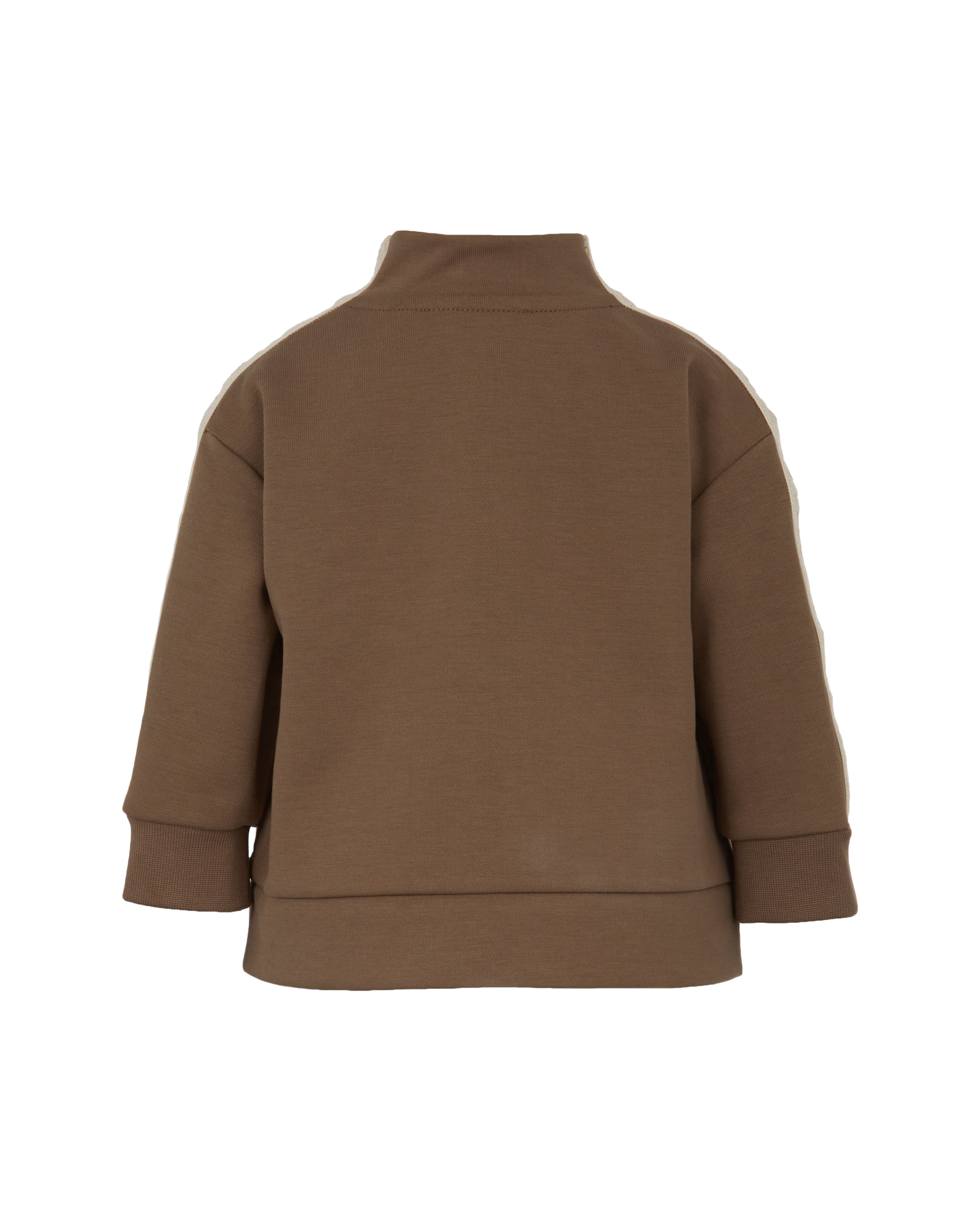 Baby Zip-Up Tracksuit in Chocolate