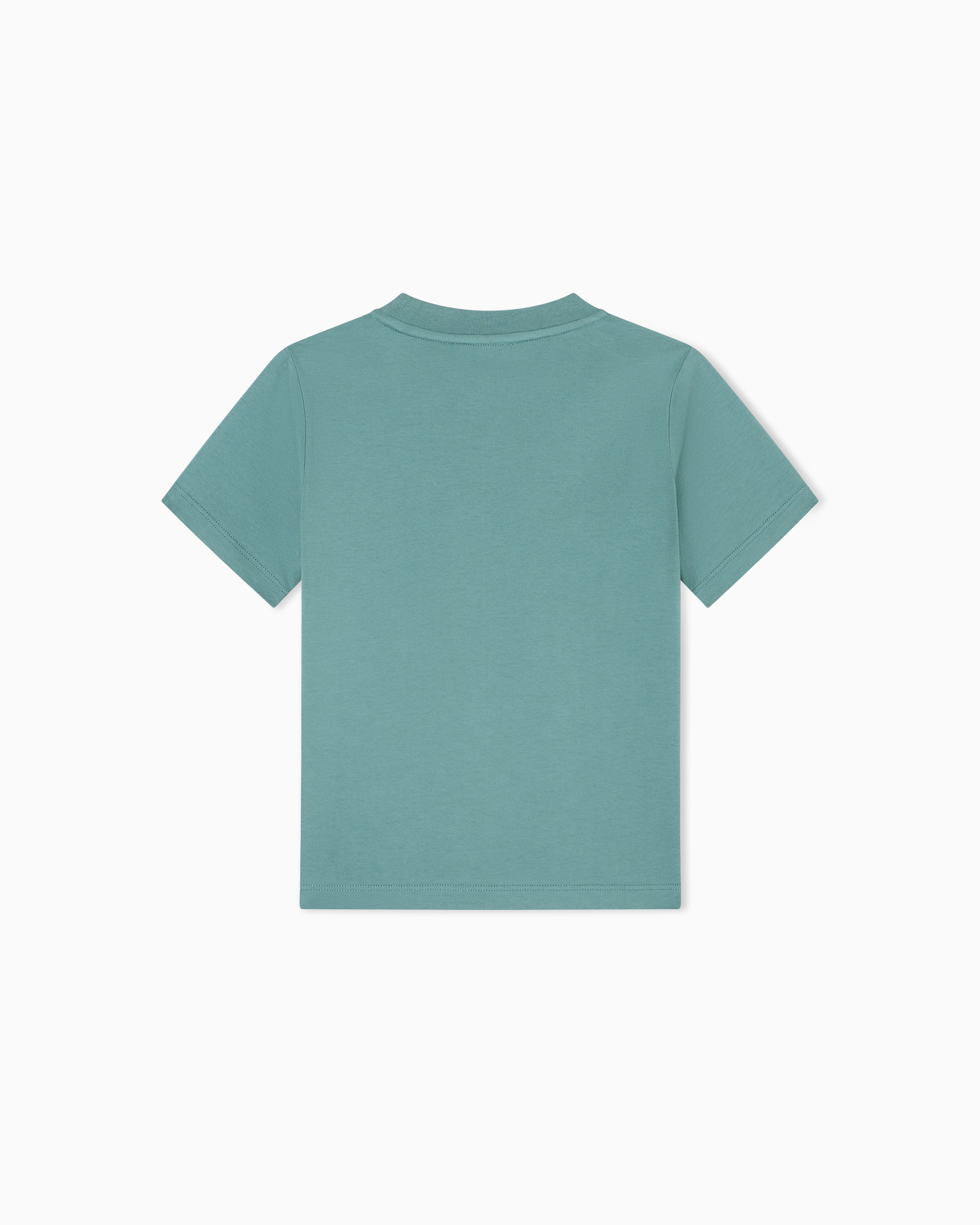 Comfort-Fit Cotton Jersey T-Shirt with Embossed Logo