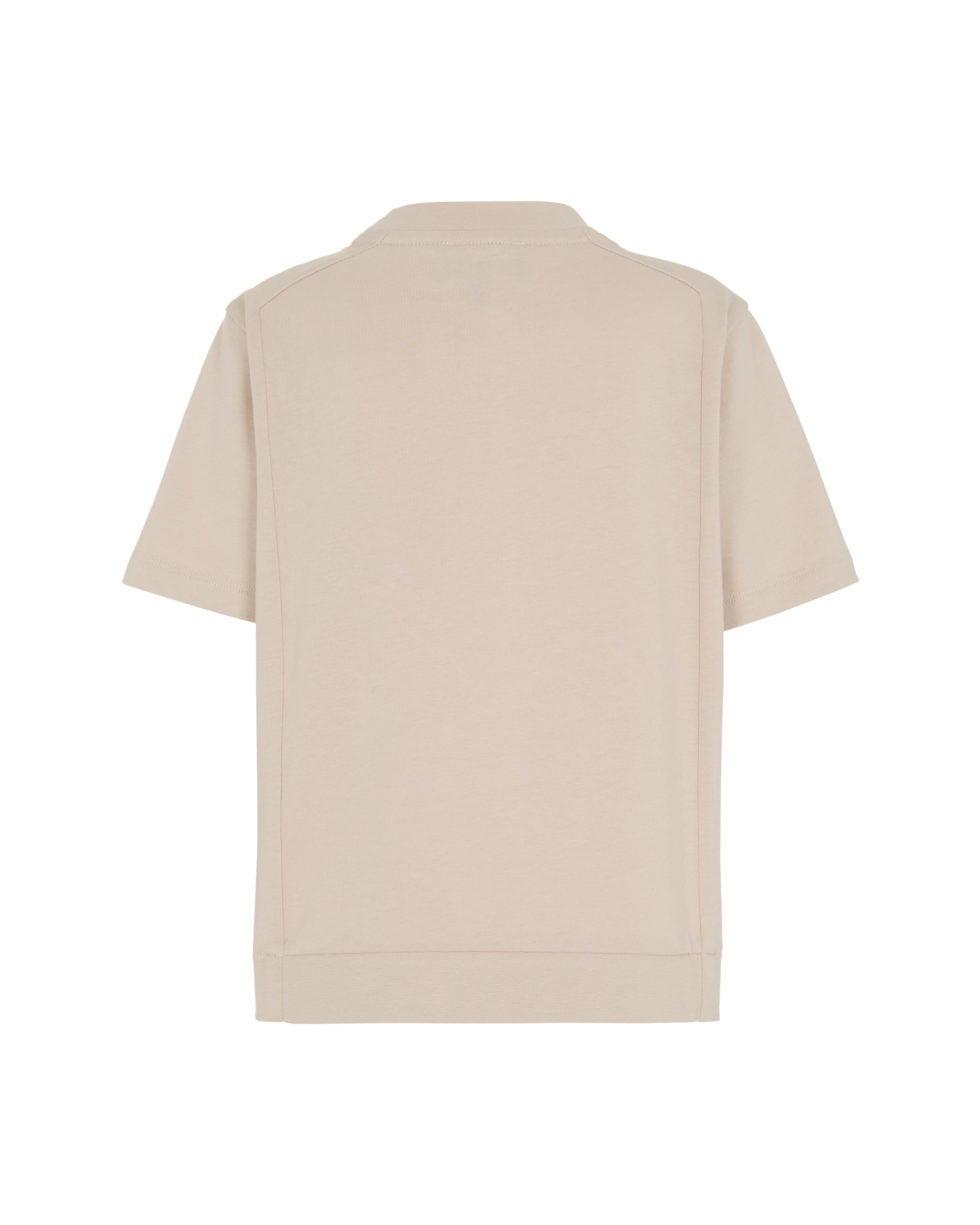 Comfort-Fit Cotton Jersey T-Shirt with Eagle Logo