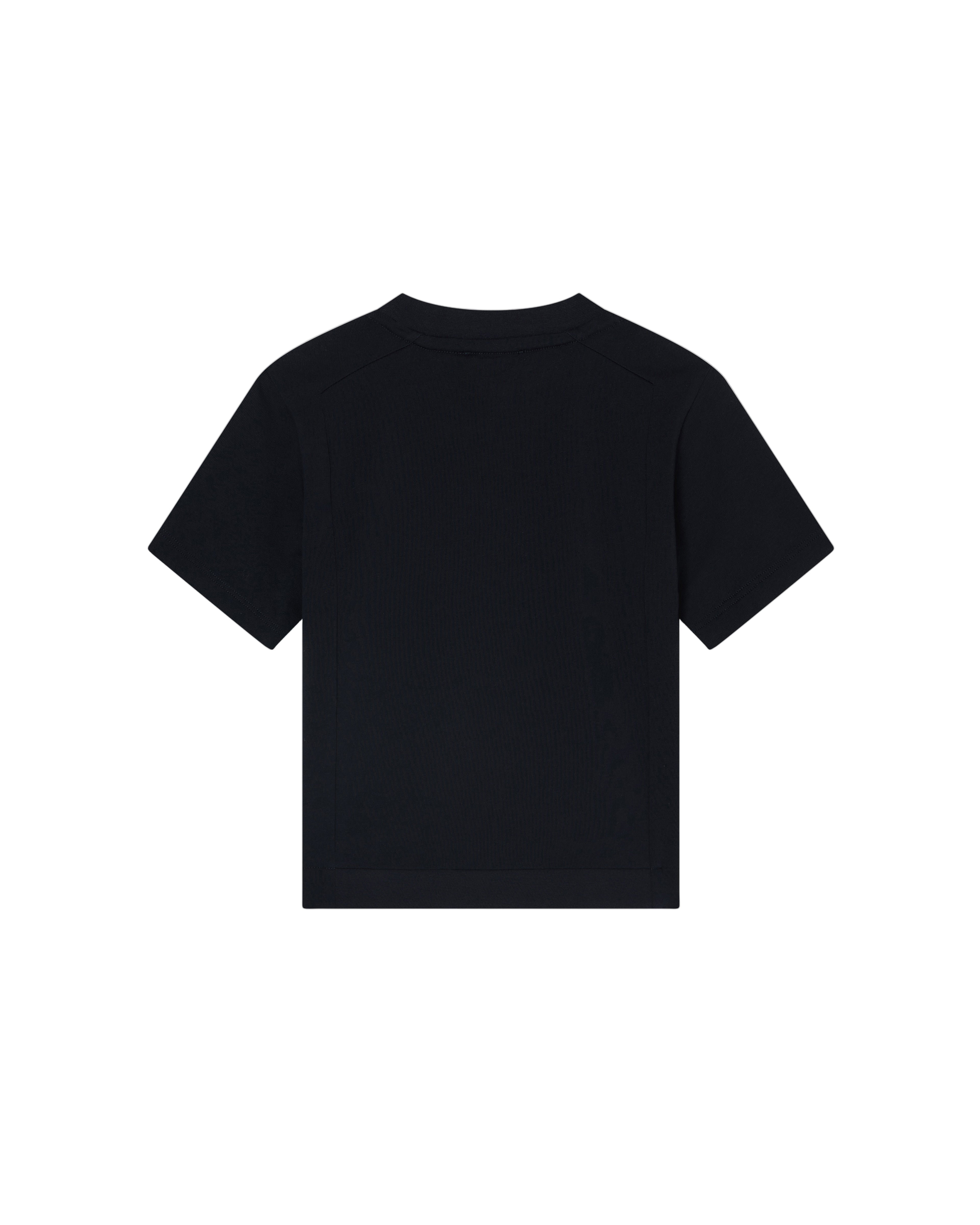 Comfort-Fit Cotton Jersey T-Shirt with Eagle Logo Emporio Armani