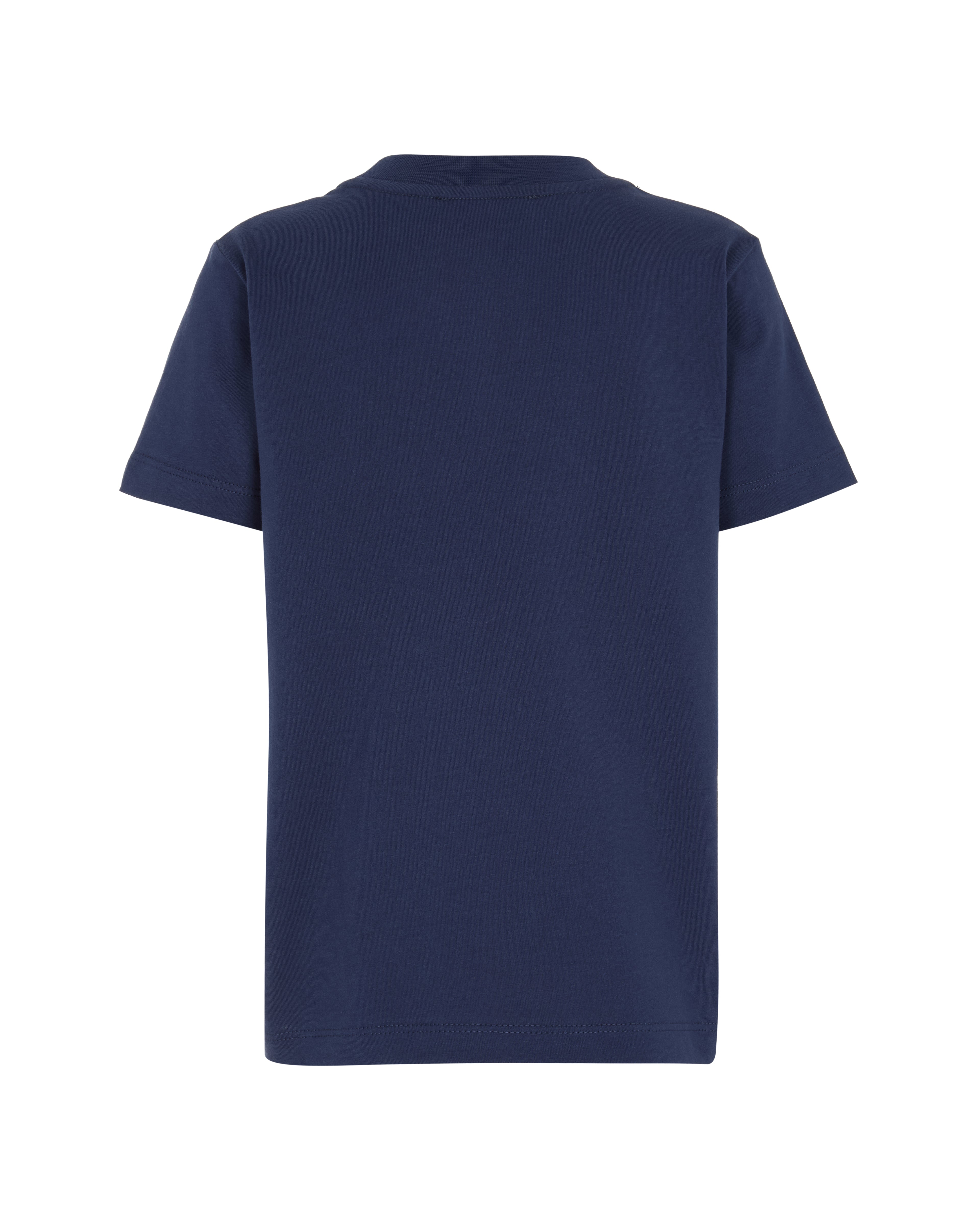 Three-Pack Cotton Jersey T-Shirts with Contrasting Logo Print
