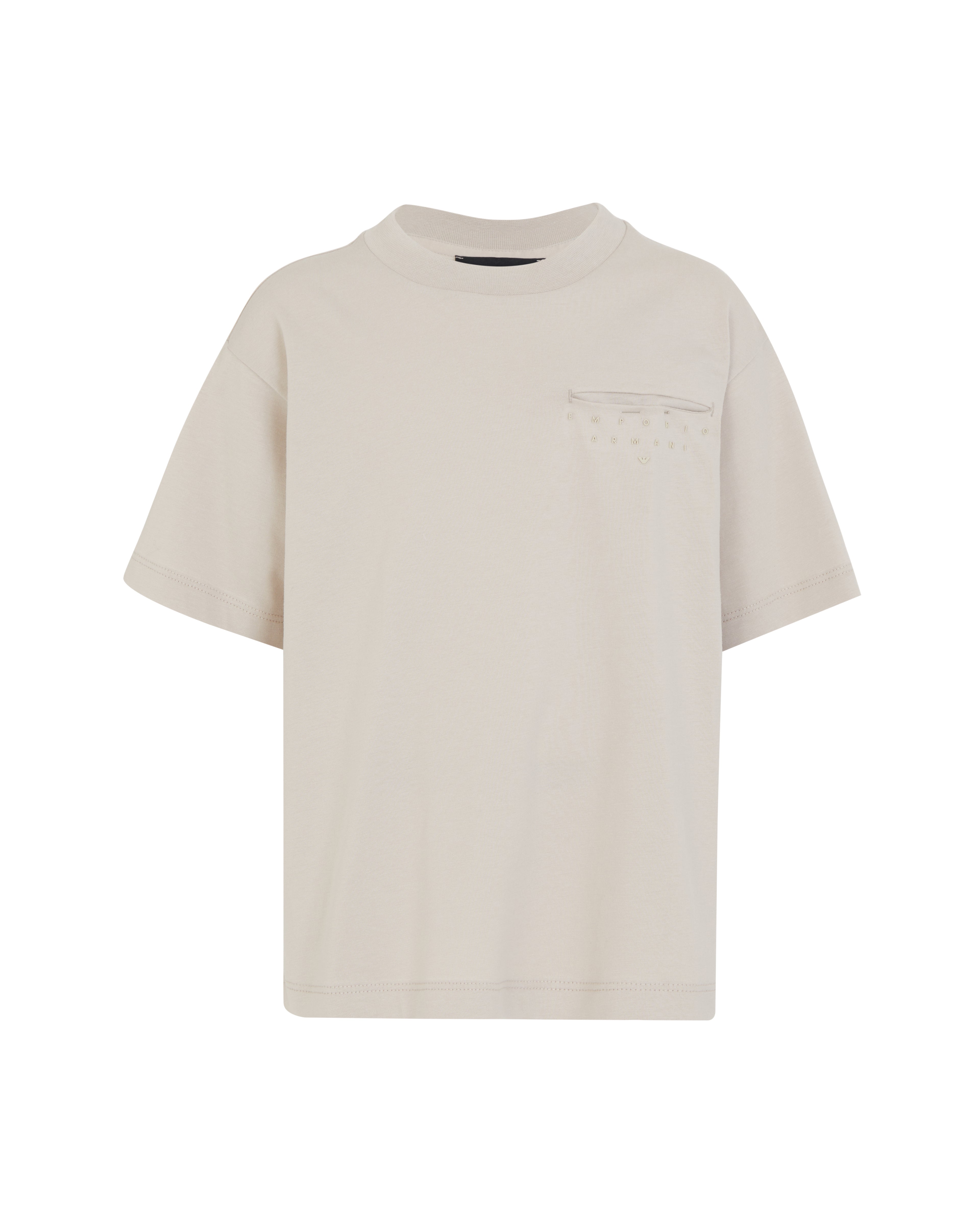 Studded Pocket Tee & Pull-On Shorts Set Emporio Armani