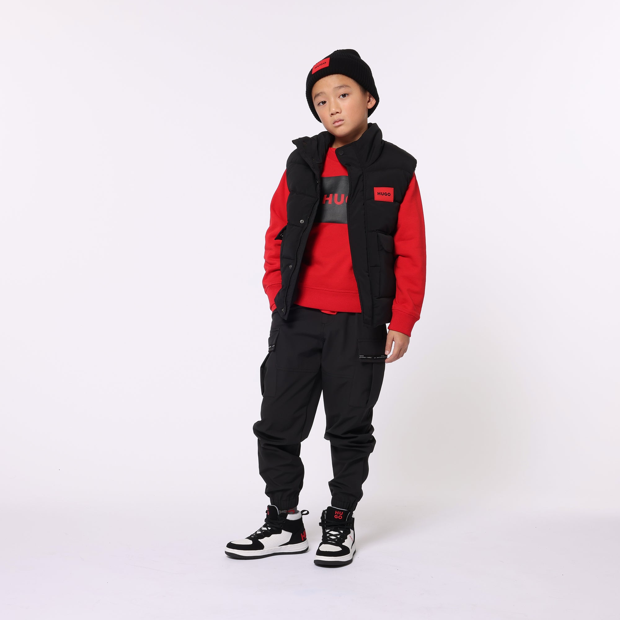 Squared Logo Sweatshirt Hugo