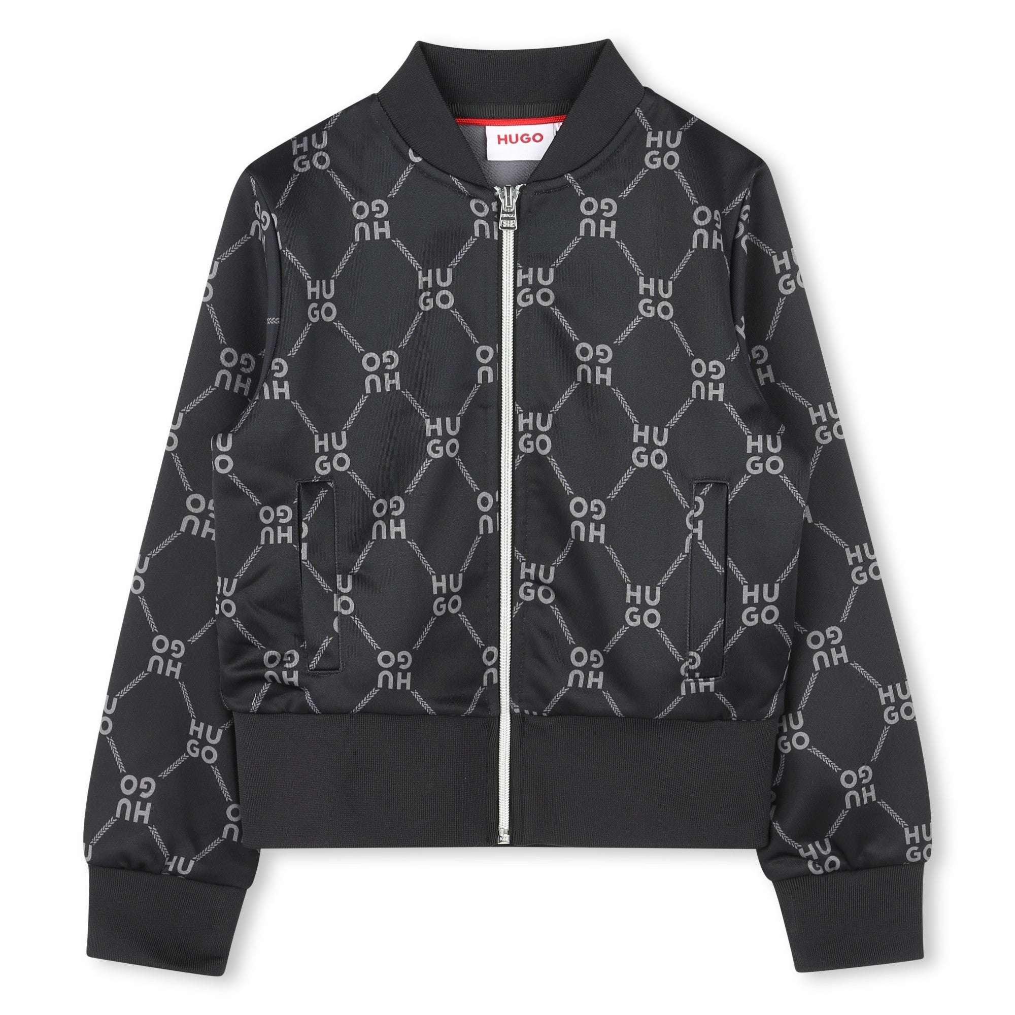 Knitted Striped Braids Cardigan Hugo