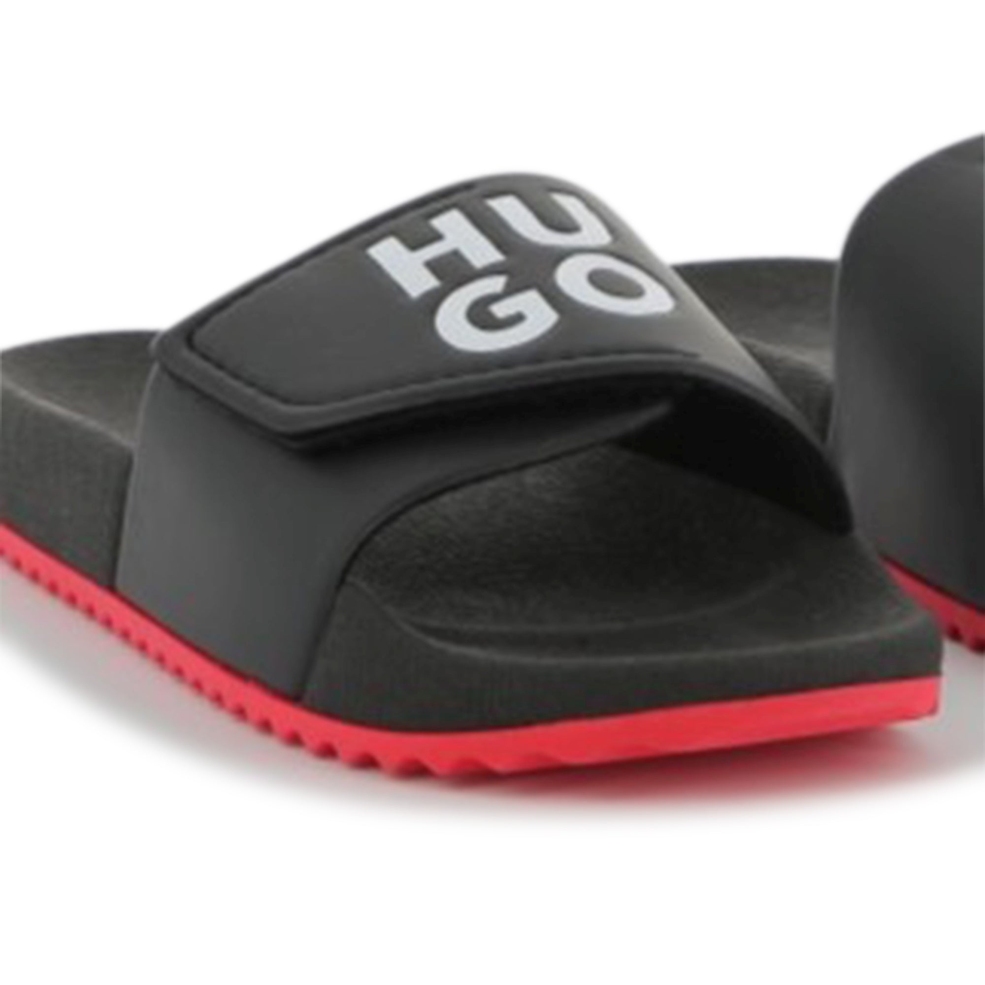 Adjustable Strap Slides with Logo Detail