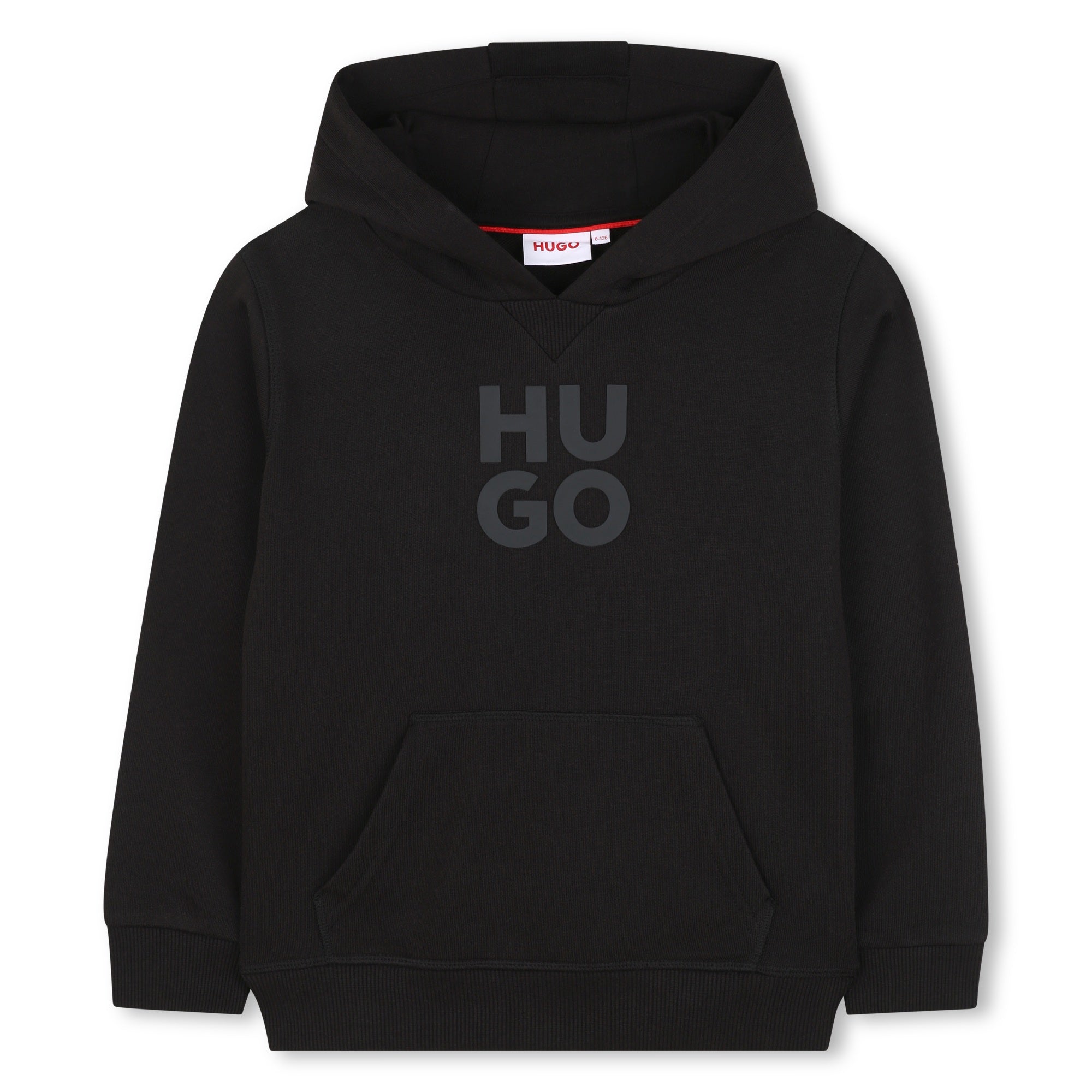 Hooded Sweatshirt with Embossed Logo Hugo