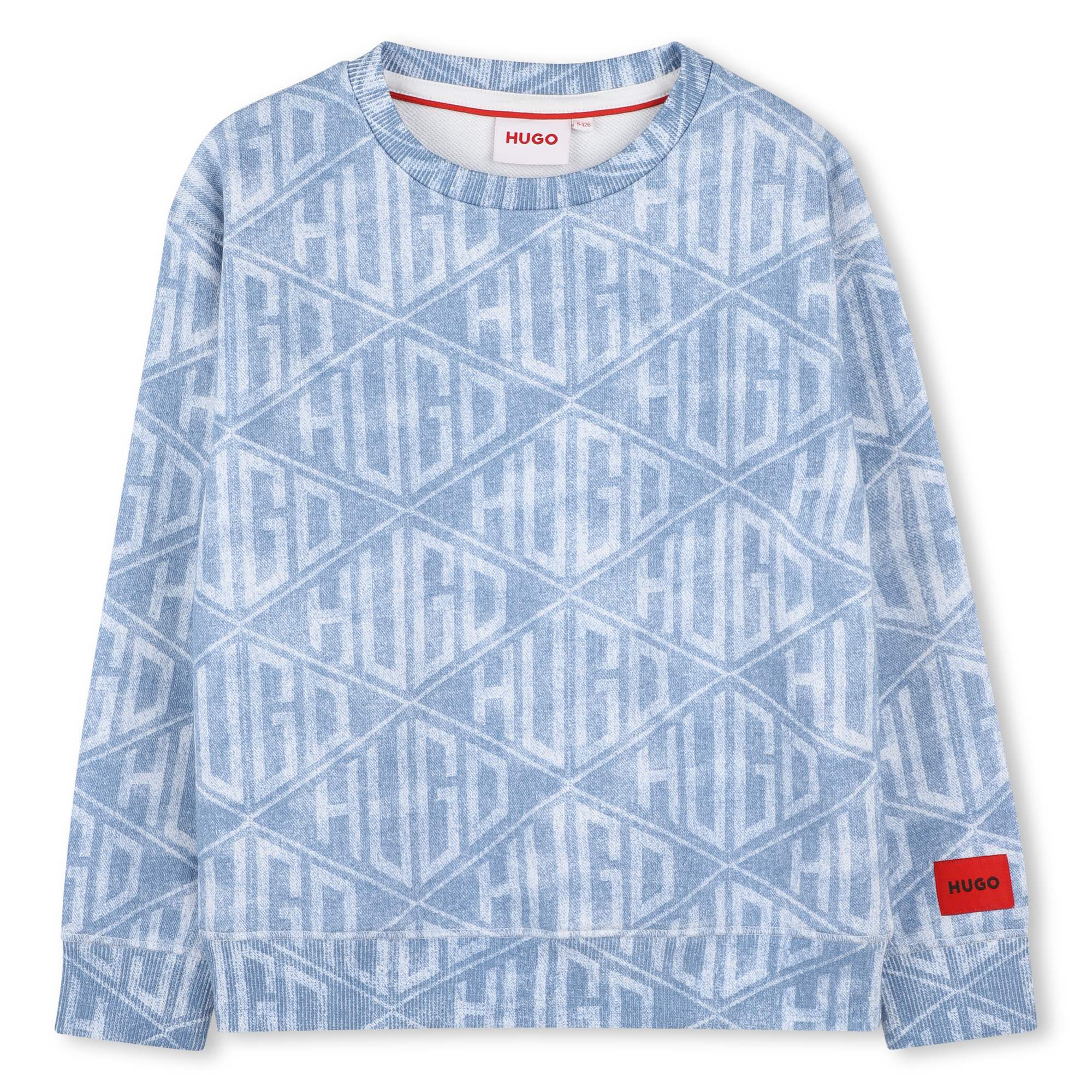 All-Over Logo Print Sweatshirt Hugo